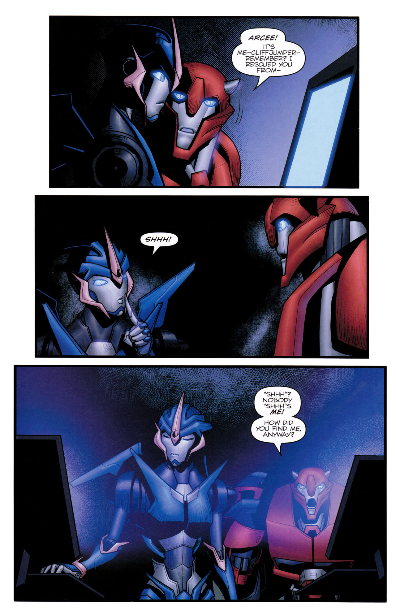 Read online The Transformers: Prime comic -  Issue #1 - 17