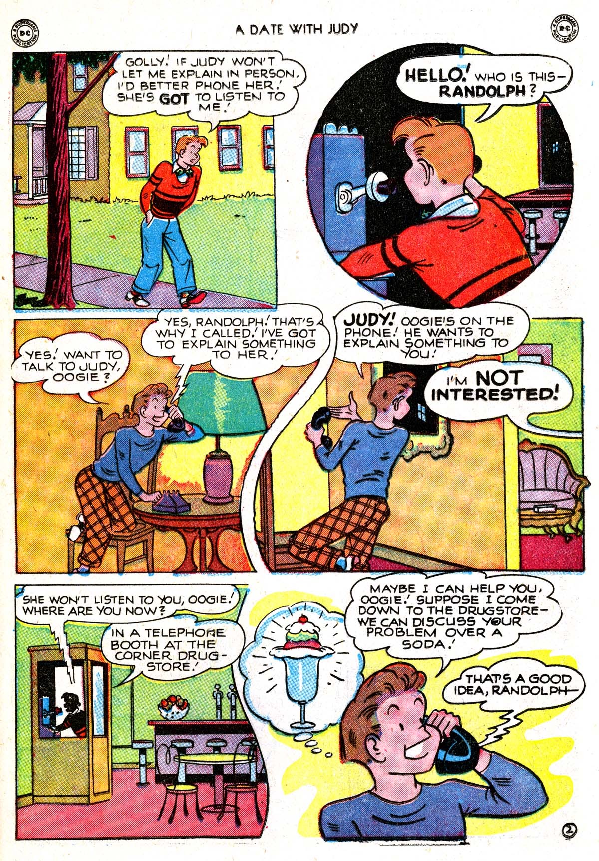 Read online A Date with Judy comic -  Issue #9 - 31