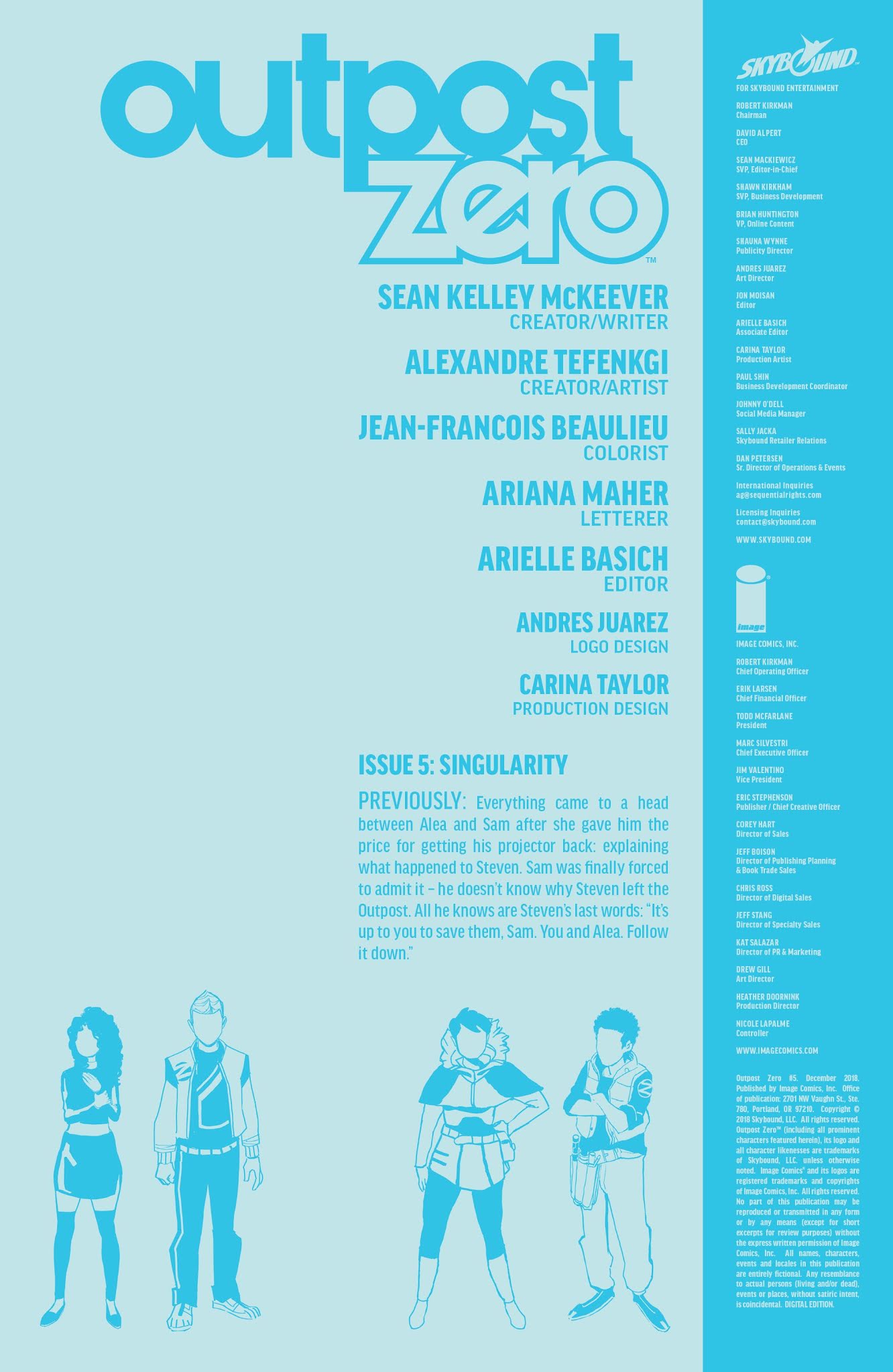 Read online Outpost Zero comic -  Issue #5 - 2