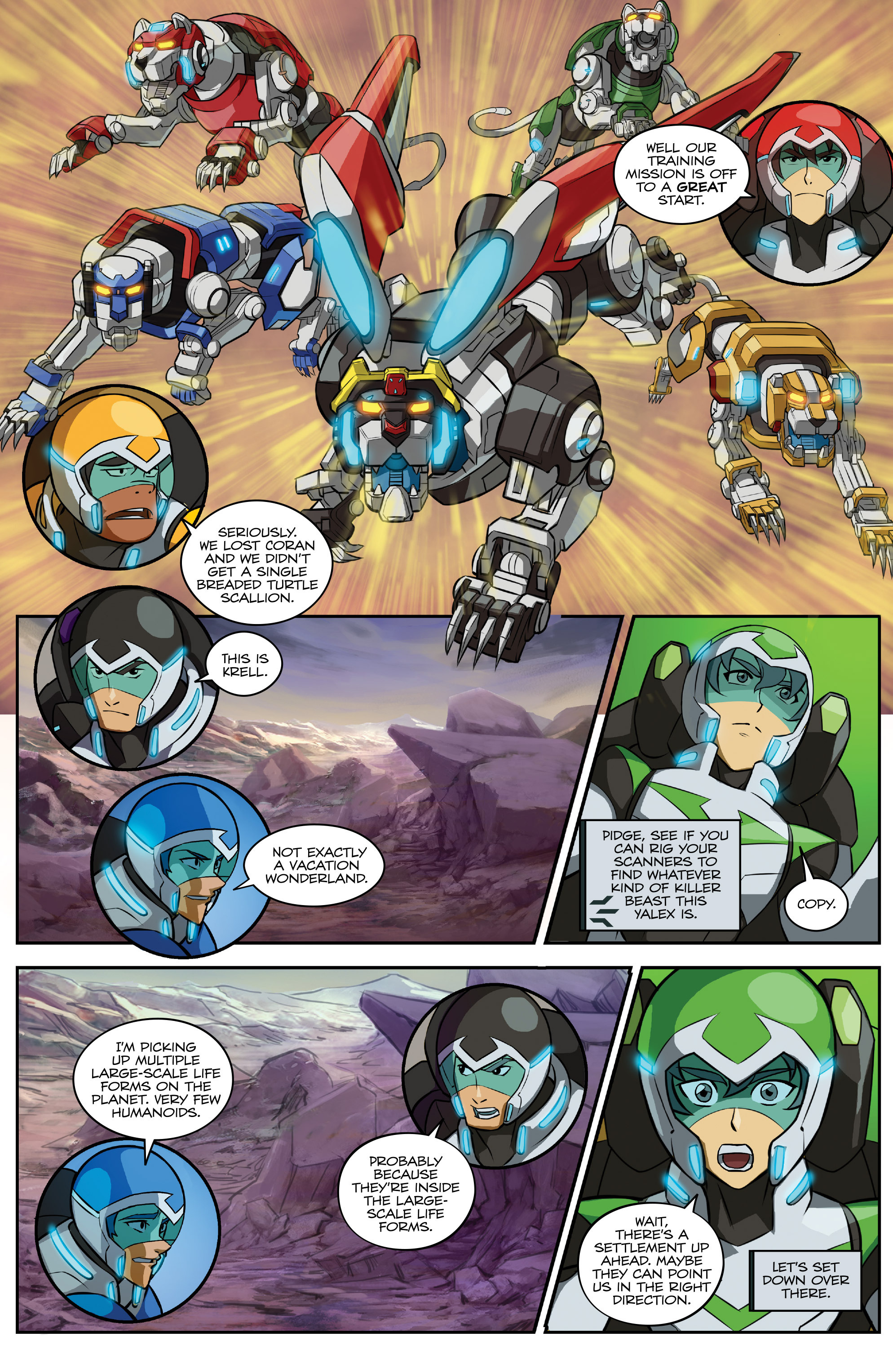 Read online Voltron: Legendary Defender comic -  Issue #1 - 20
