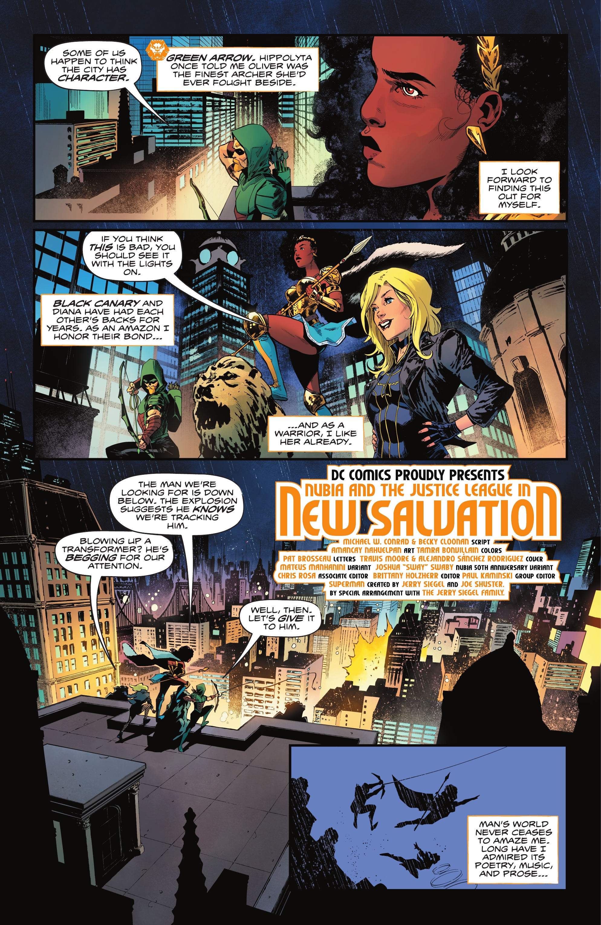 Read online Nubia and the Justice League Special comic -  Issue # Full - 4