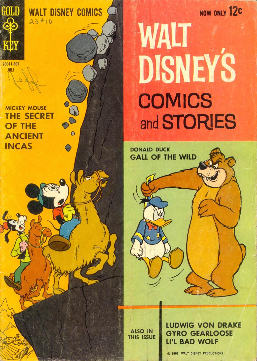 Read online Walt Disney's Comics and Stories comic -  Issue #274 - 1