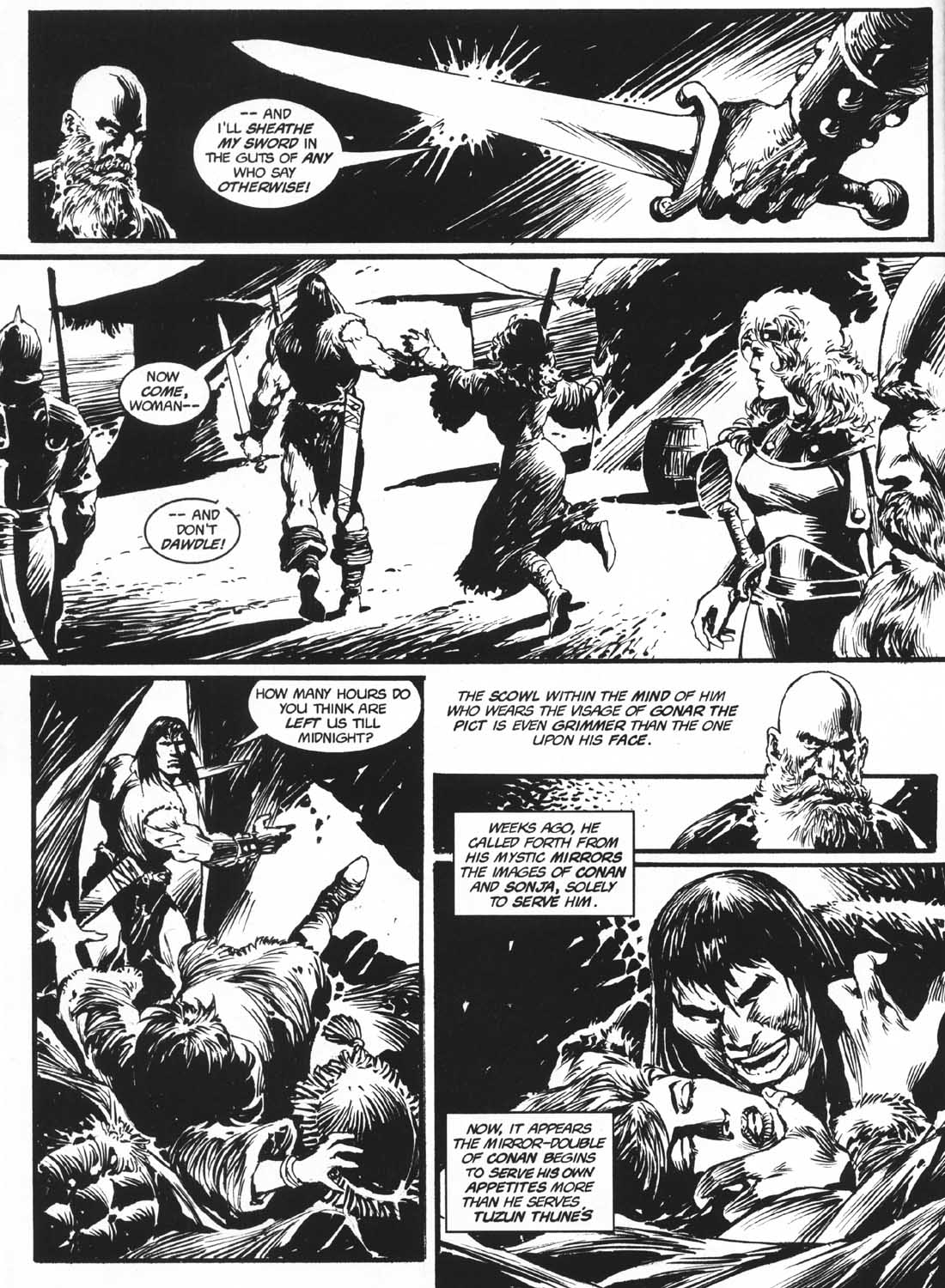 Read online The Savage Sword Of Conan comic -  Issue #232 - 5