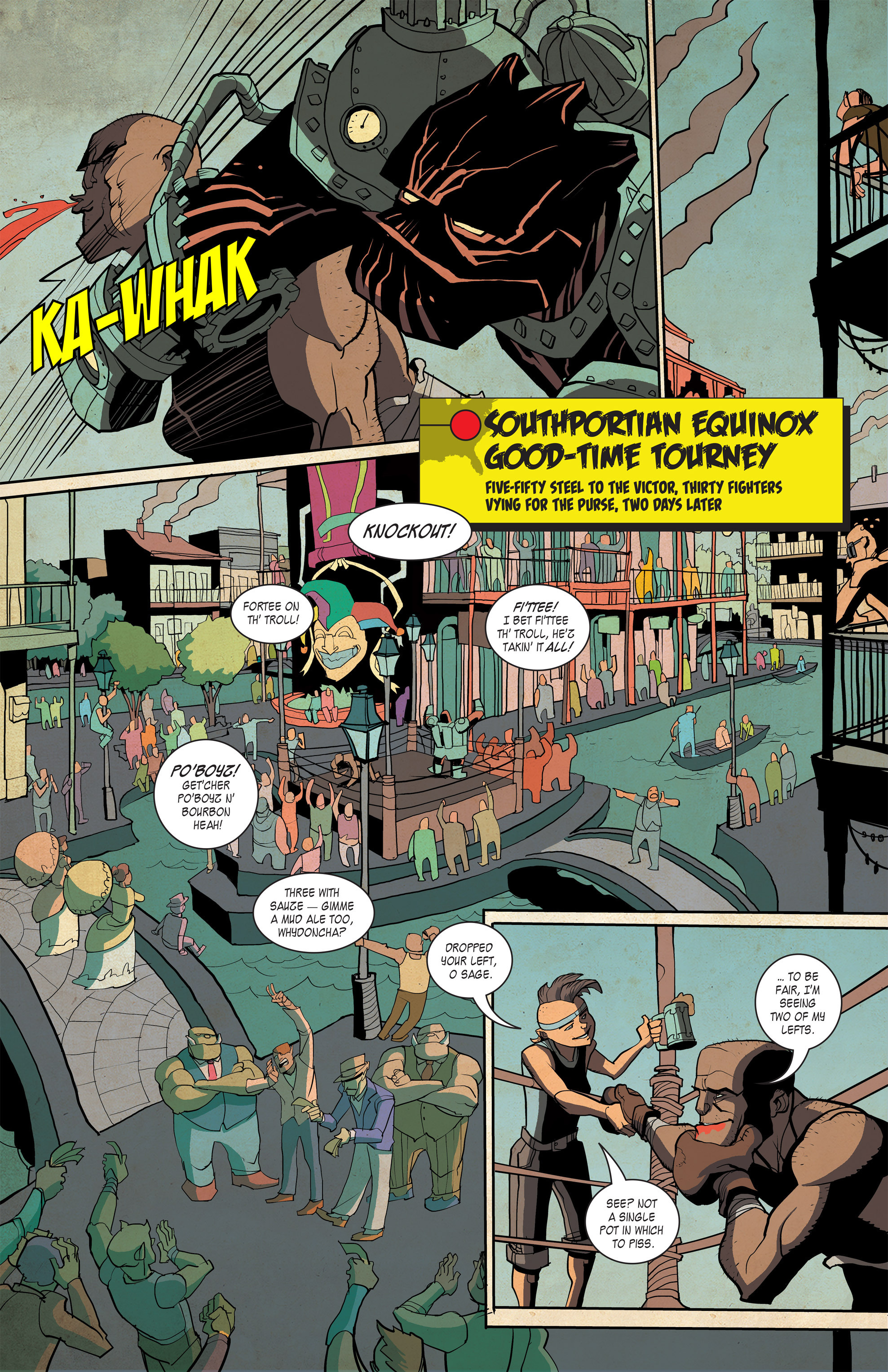 Read online Kings and Canvas comic -  Issue #2 - 5