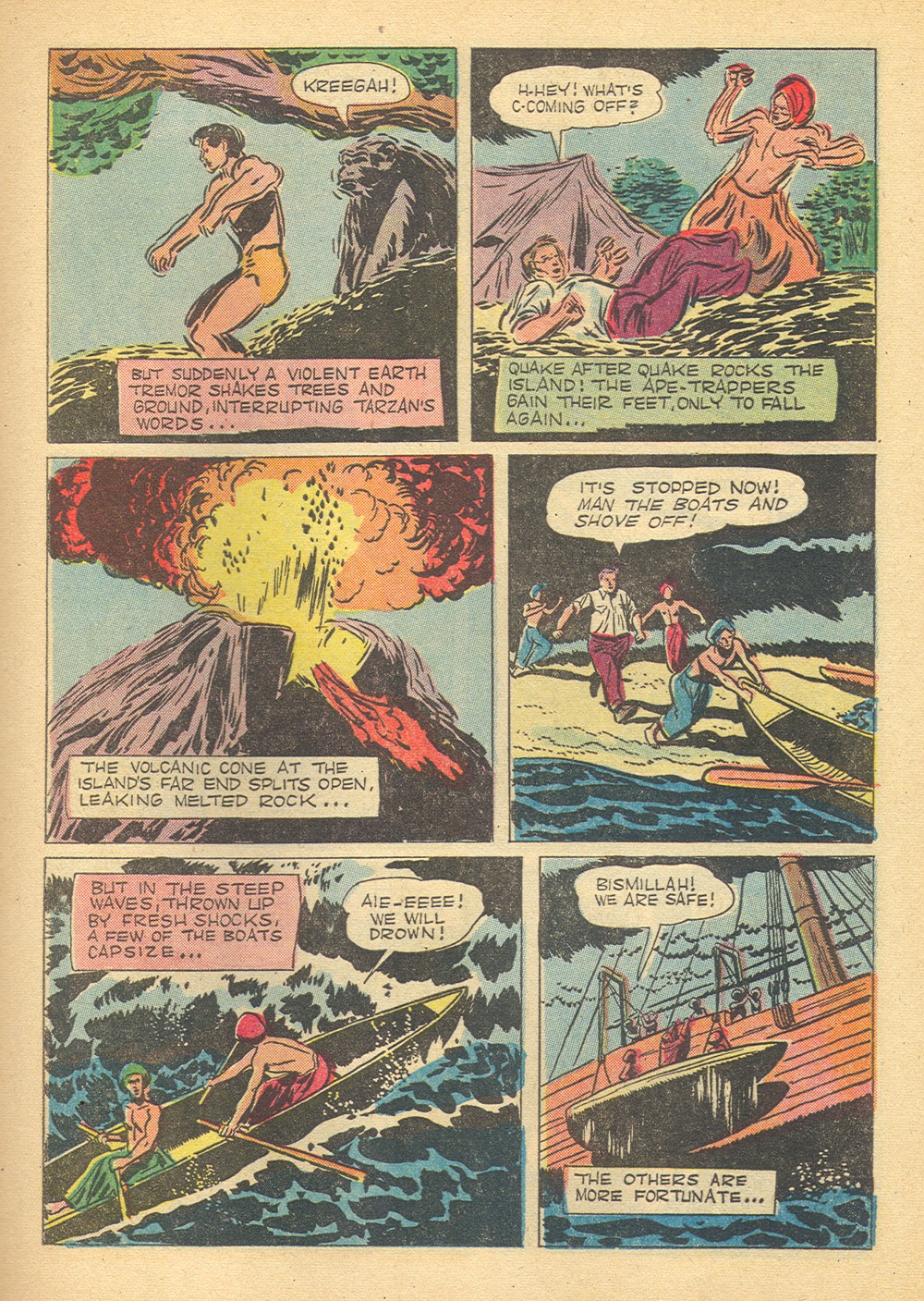 Read online Tarzan (1948) comic -  Issue #61 - 9