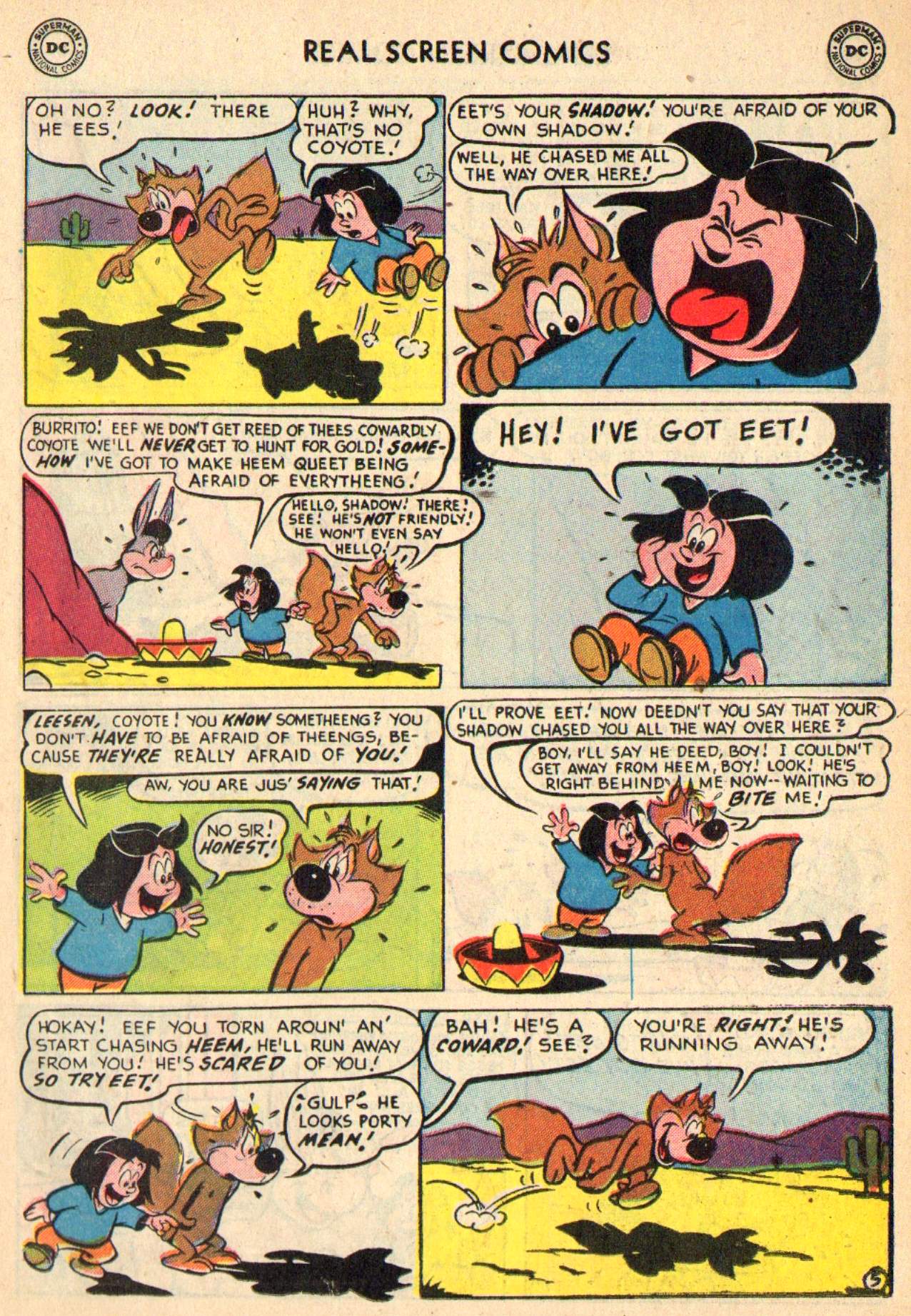 Read online Real Screen Comics comic -  Issue #60 - 23