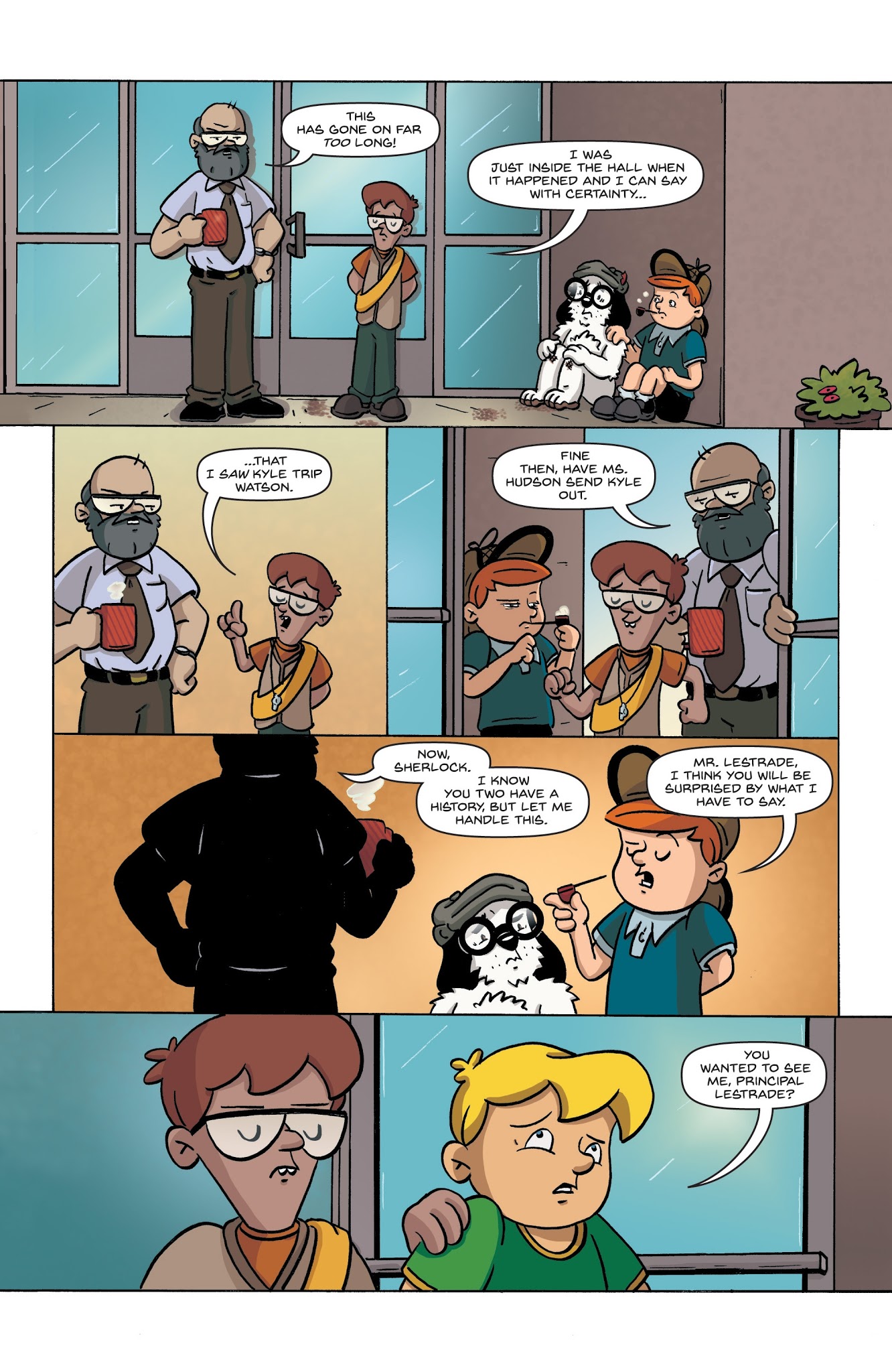 Read online Kid Sherlock comic -  Issue #4 - 19