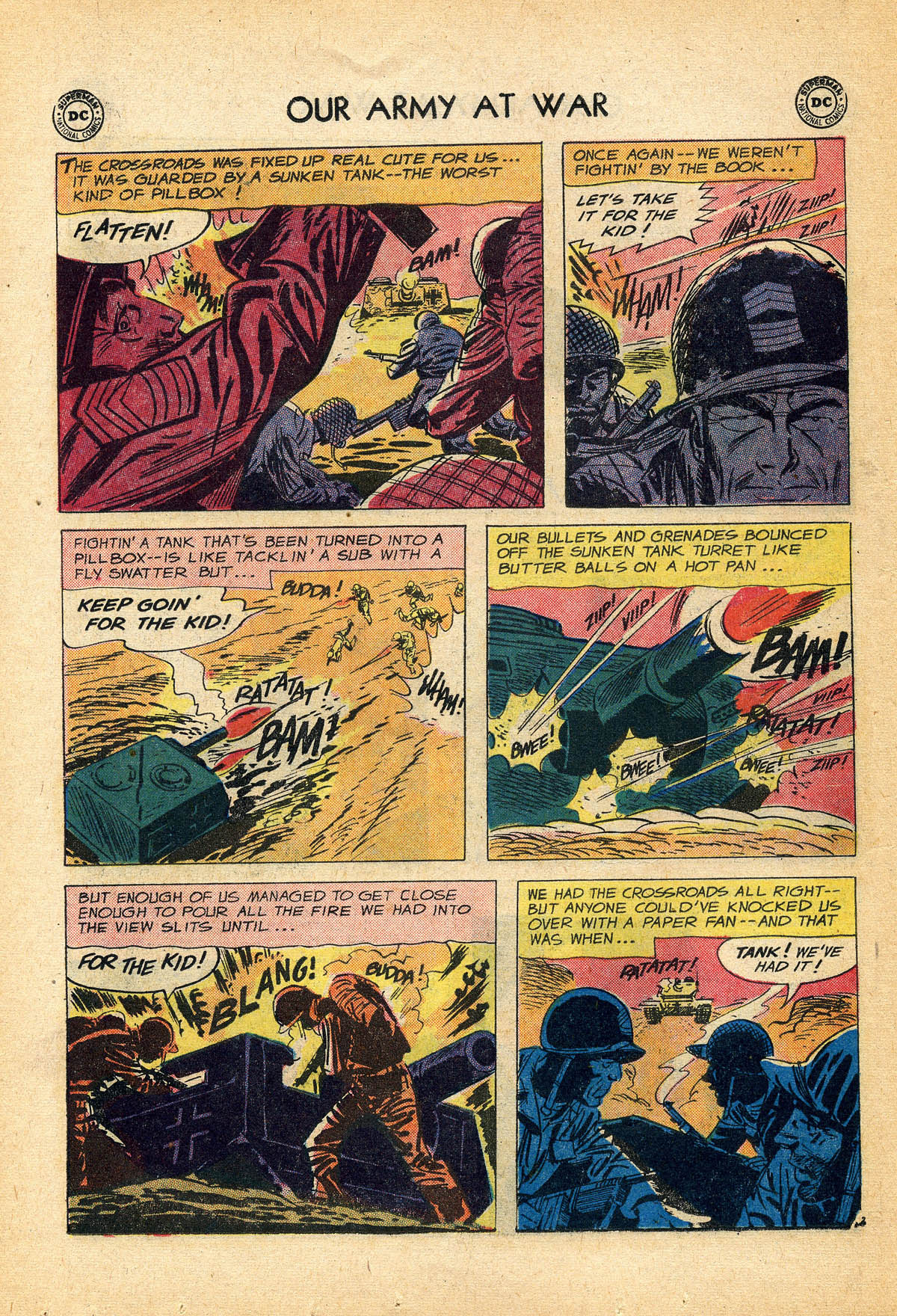 Read online Our Army at War (1952) comic -  Issue #88 - 14