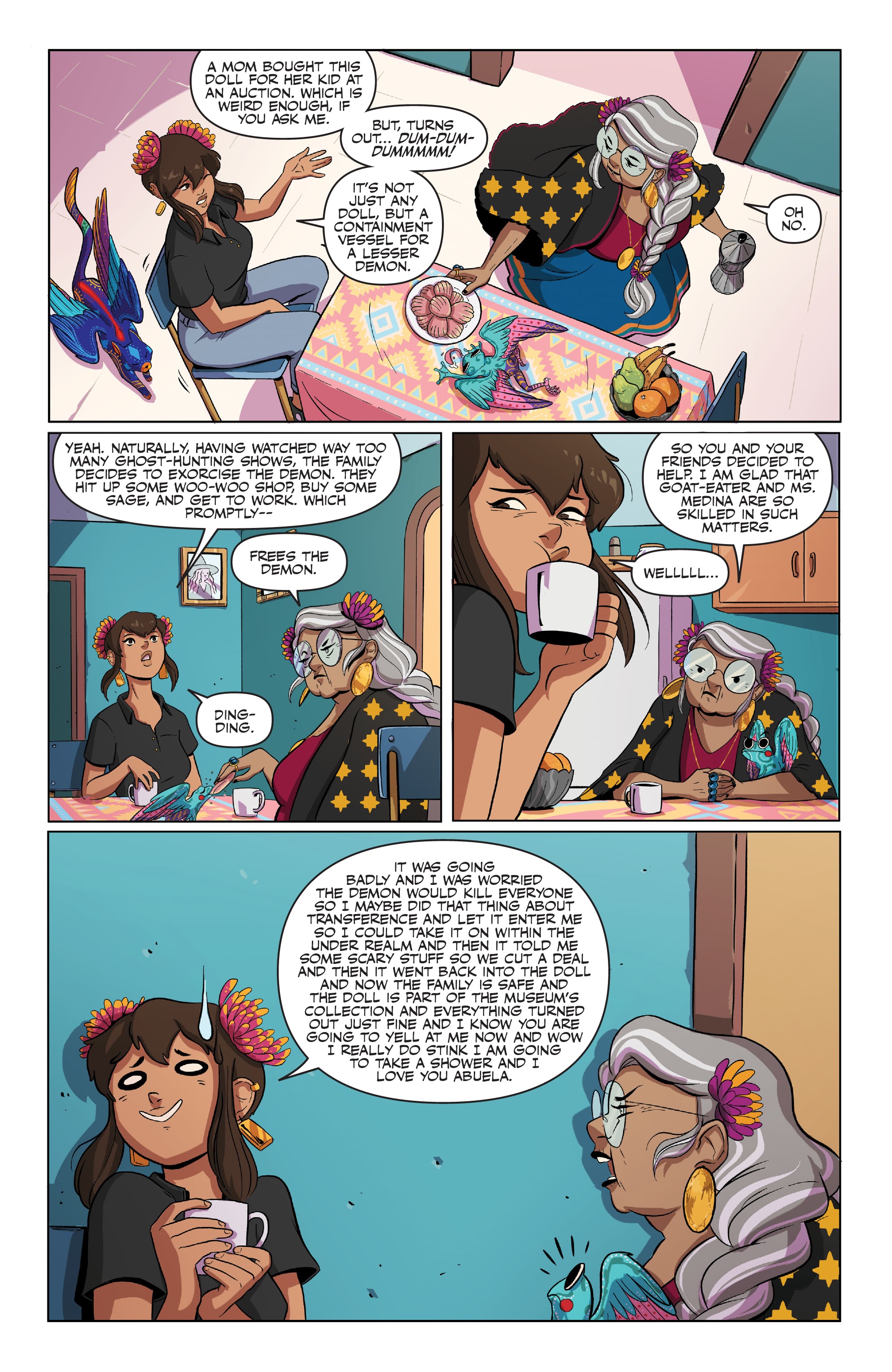 Read online Season of the Bruja comic -  Issue #1 - 19