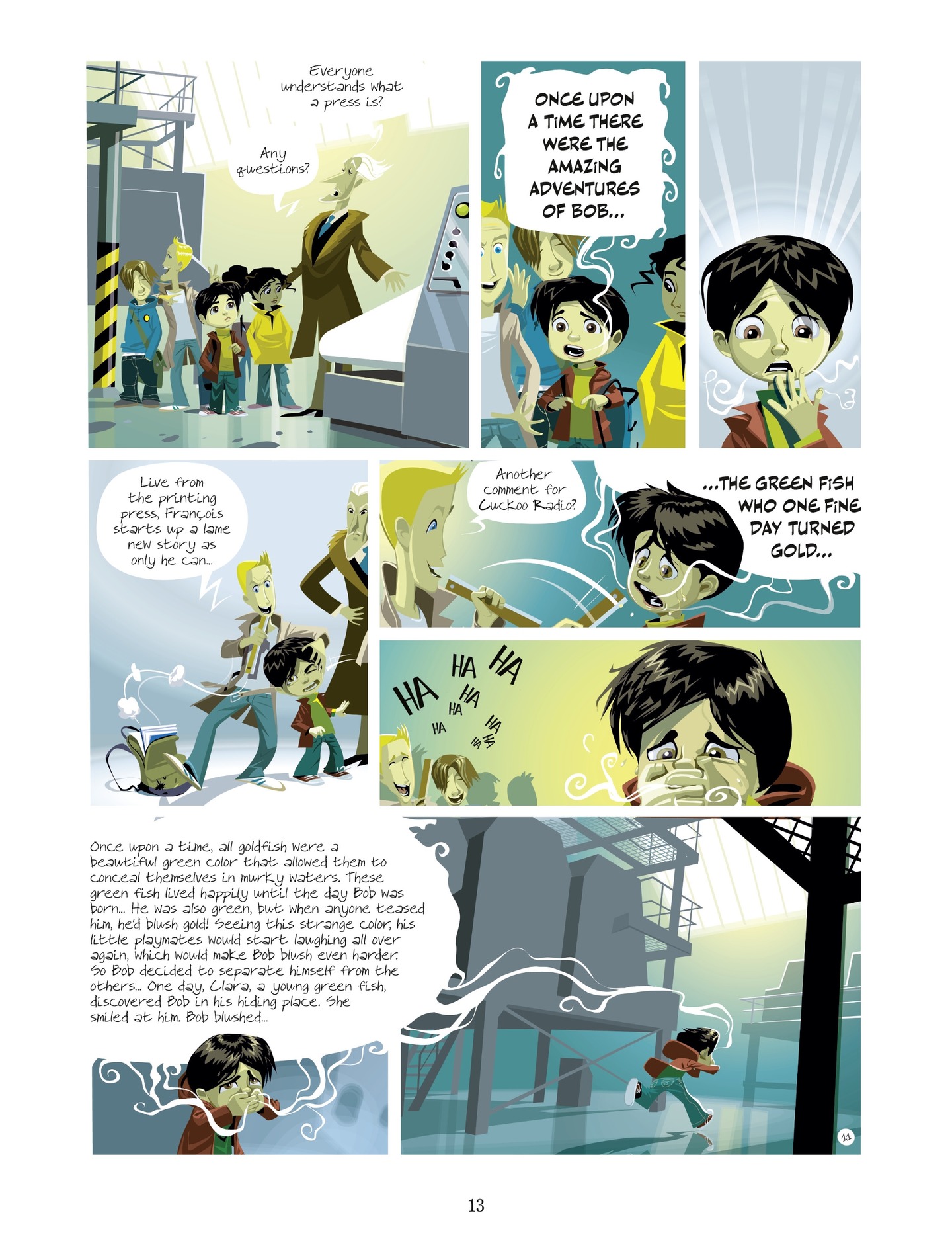 Read online The World According To François comic -  Issue #1 - 14