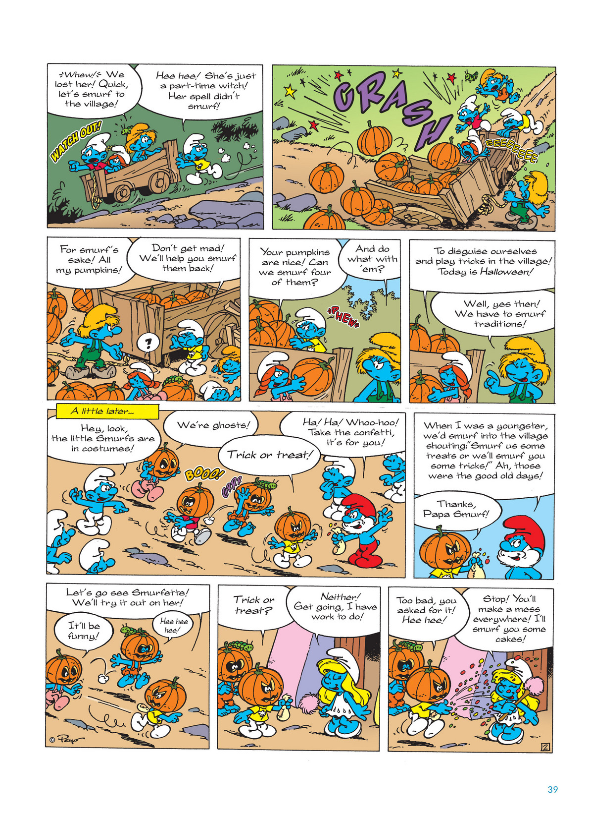 Read online The Smurfs comic -  Issue #10 - 40