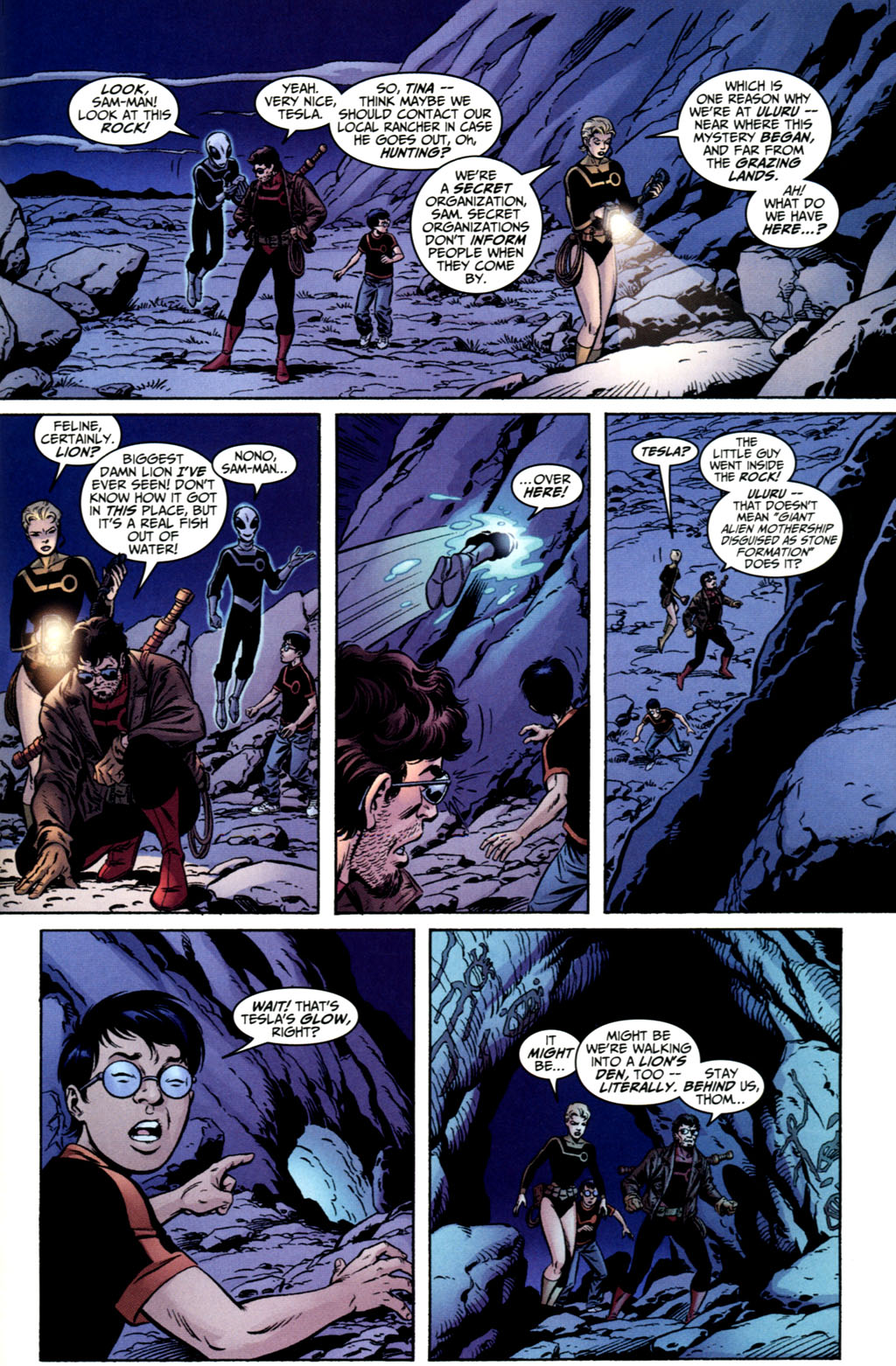 Read online Section Zero comic -  Issue #1 - 25