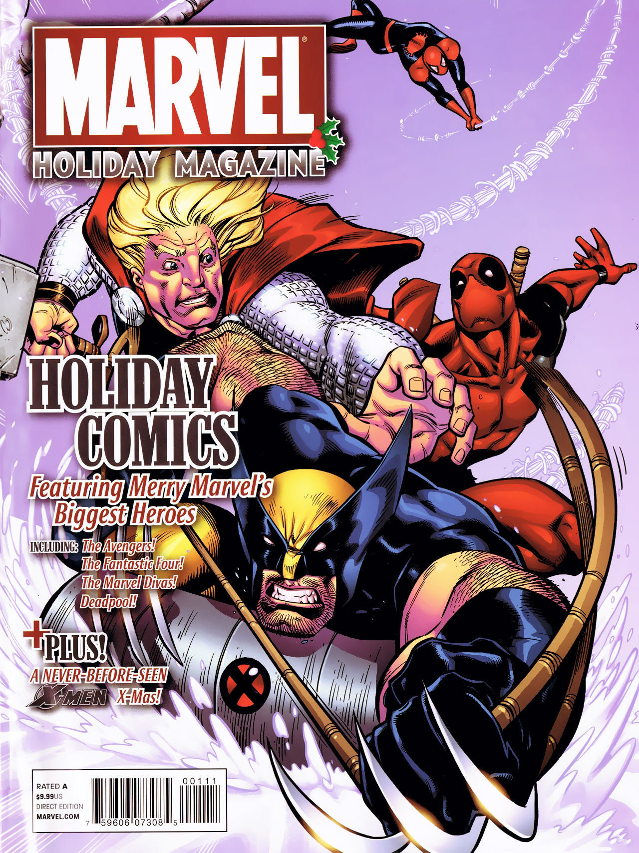 Read online Marvel Holiday Magazine 2010 comic -  Issue #1 - 1