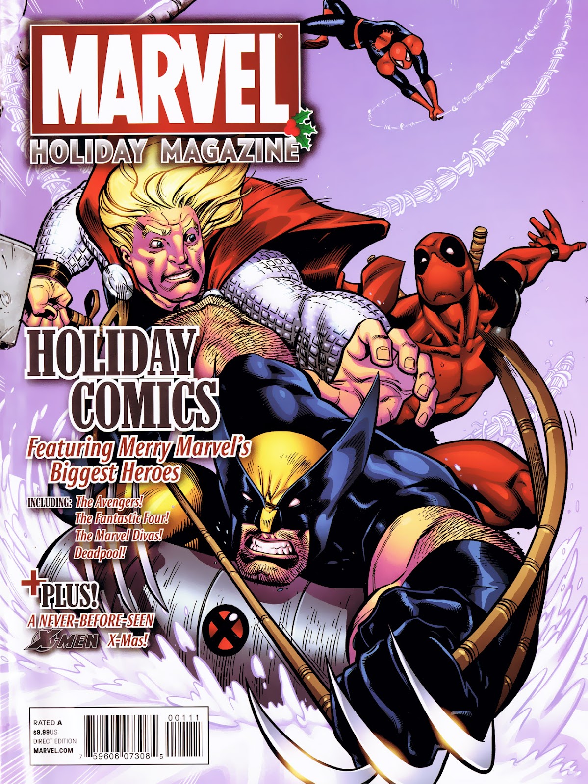 Marvel Holiday Magazine 2010 issue 1 - Page 1