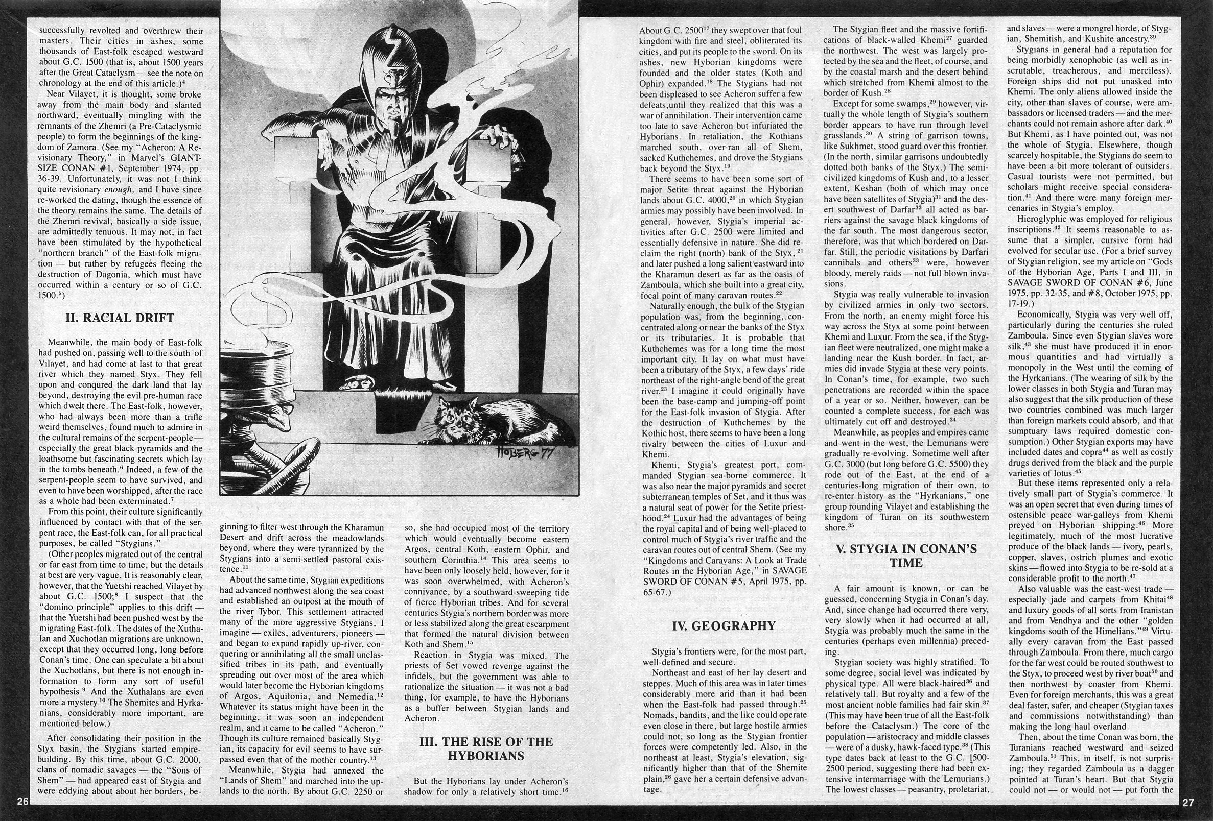 Read online The Savage Sword Of Conan comic -  Issue #23 - 25