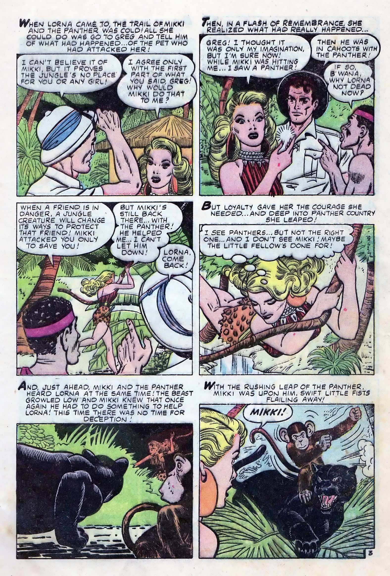 Read online Lorna, The Jungle Girl comic -  Issue #16 - 4