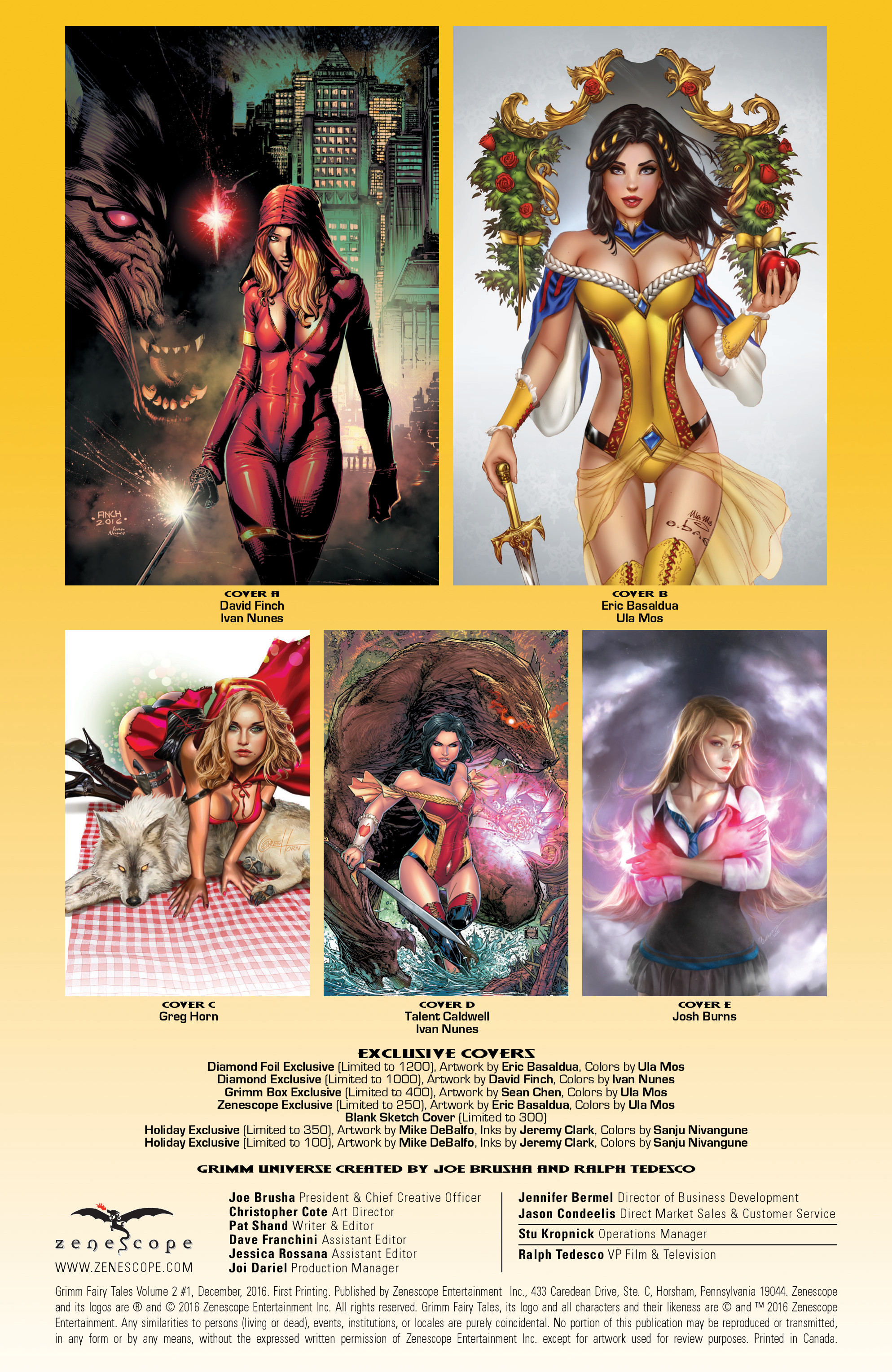 Read online Grimm Fairy Tales (2016) comic -  Issue #1 - 30