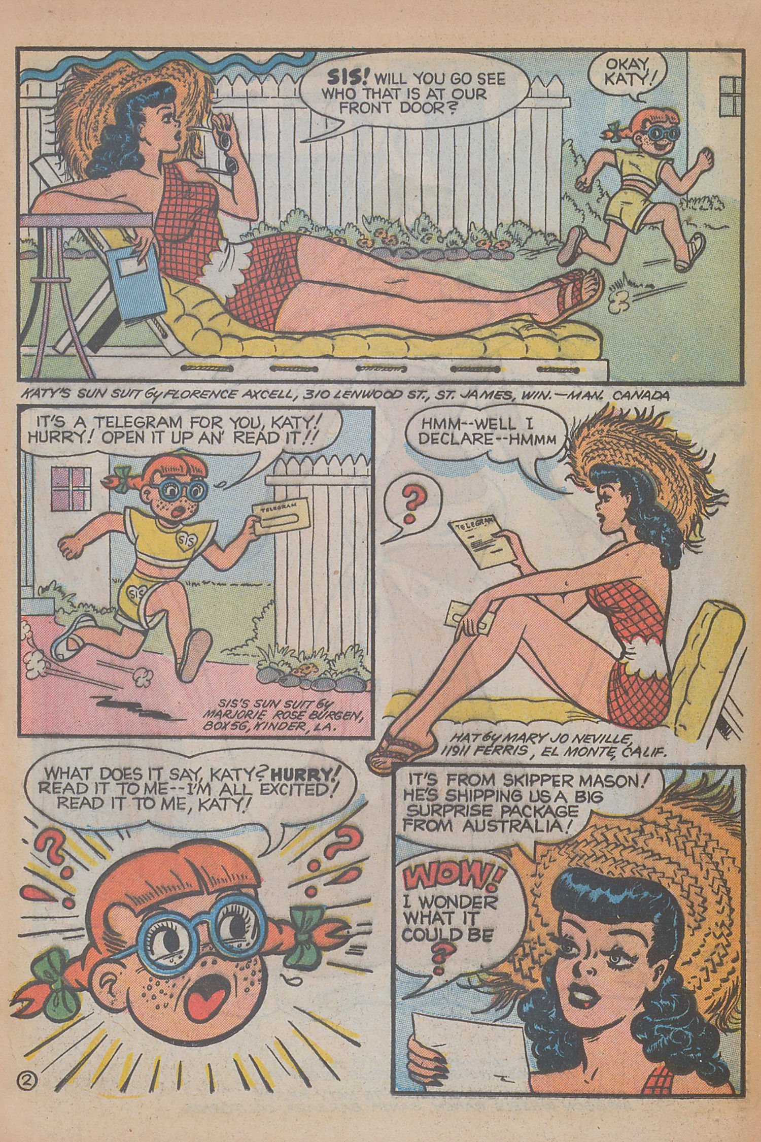 Read online Katy Keene (1949) comic -  Issue #9 - 18