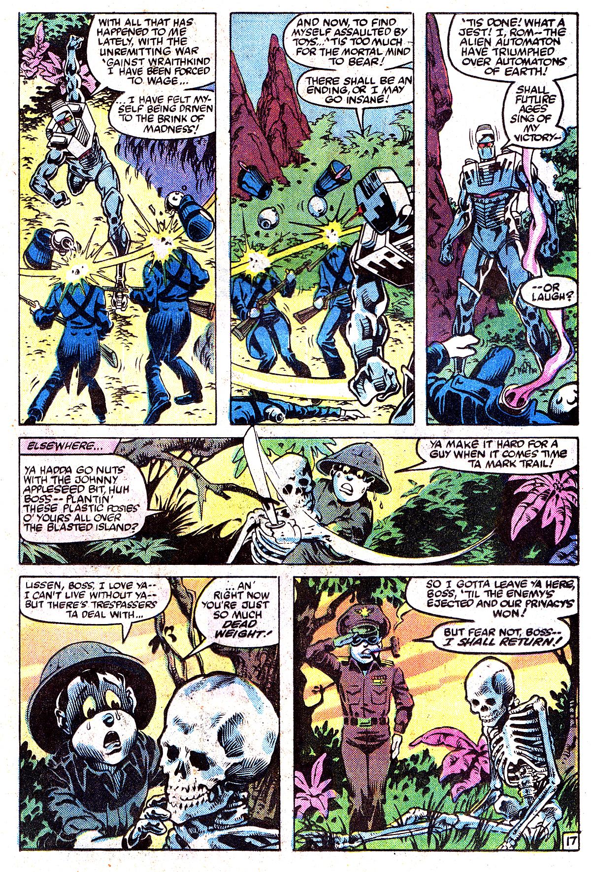 Read online ROM (1979) comic -  Issue #47 - 18