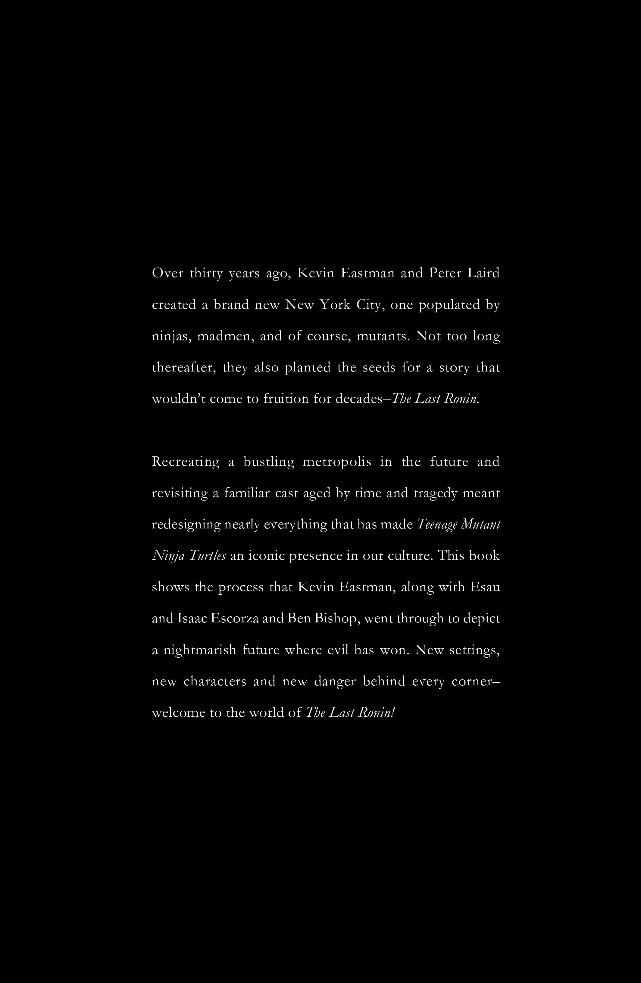 Read online Teenage Mutant Ninja Turtles: The Last Ronin Design Archive comic -  Issue # Full - 3