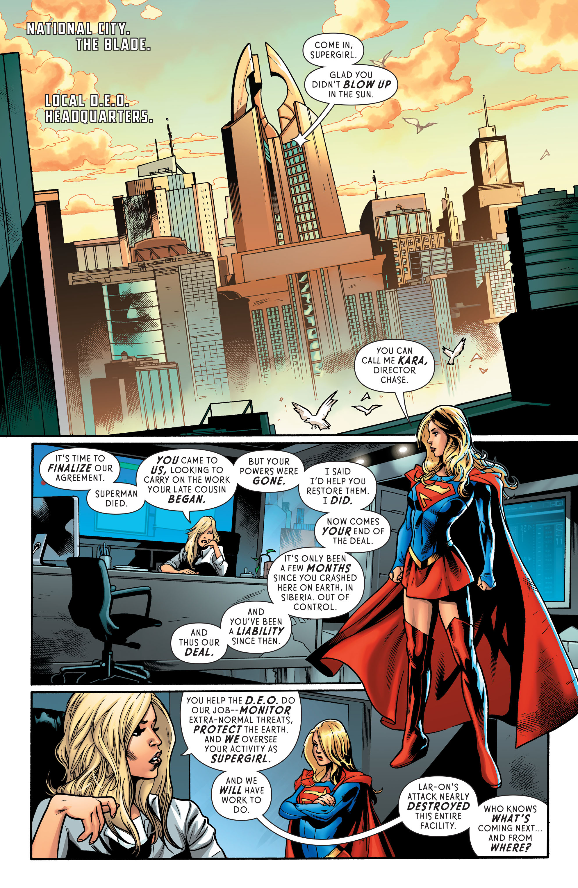 Read online Supergirl: Rebirth comic -  Issue # Full - 18
