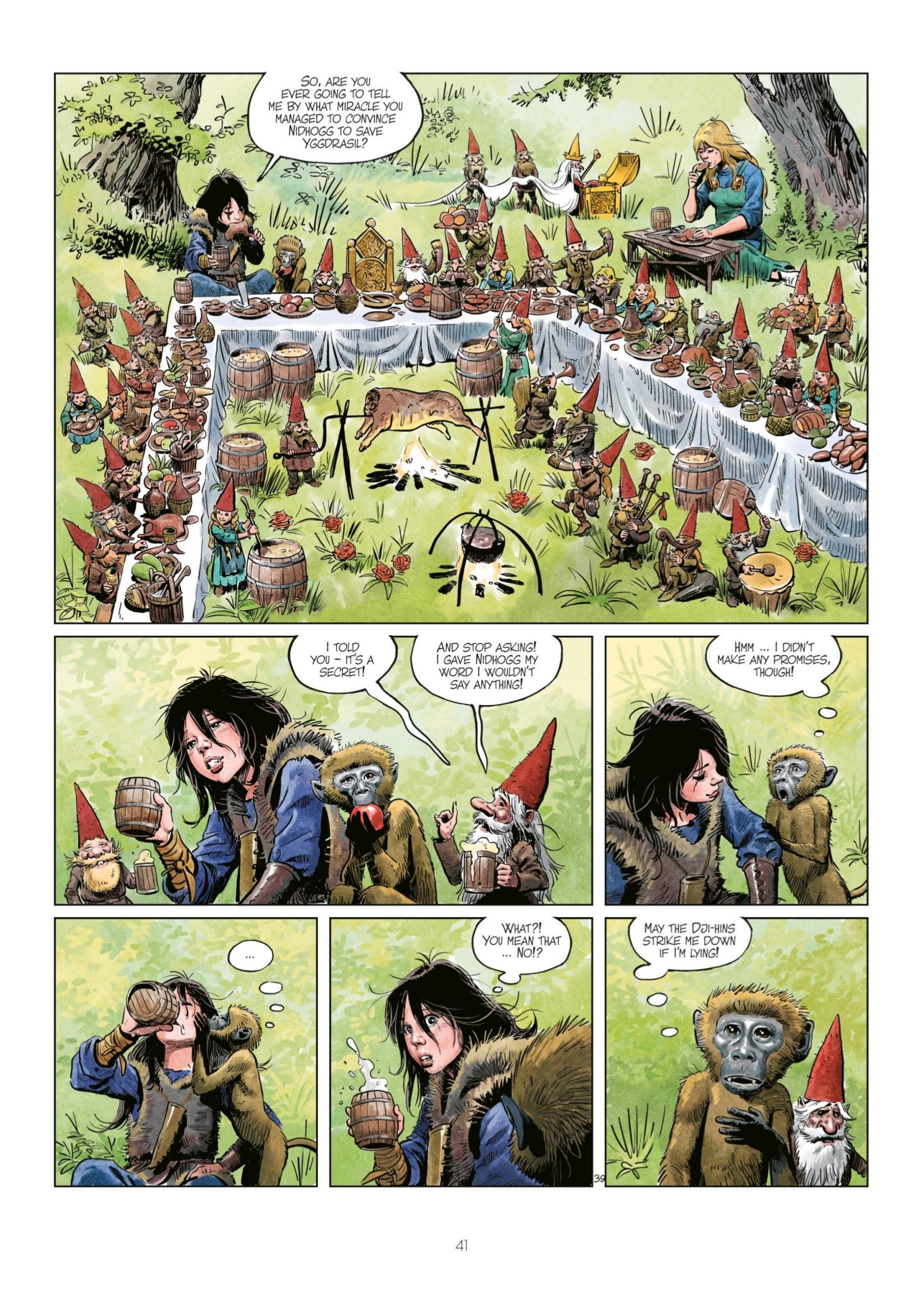 Read online The World of Thorgal: Wolfcub comic -  Issue #7 - 43