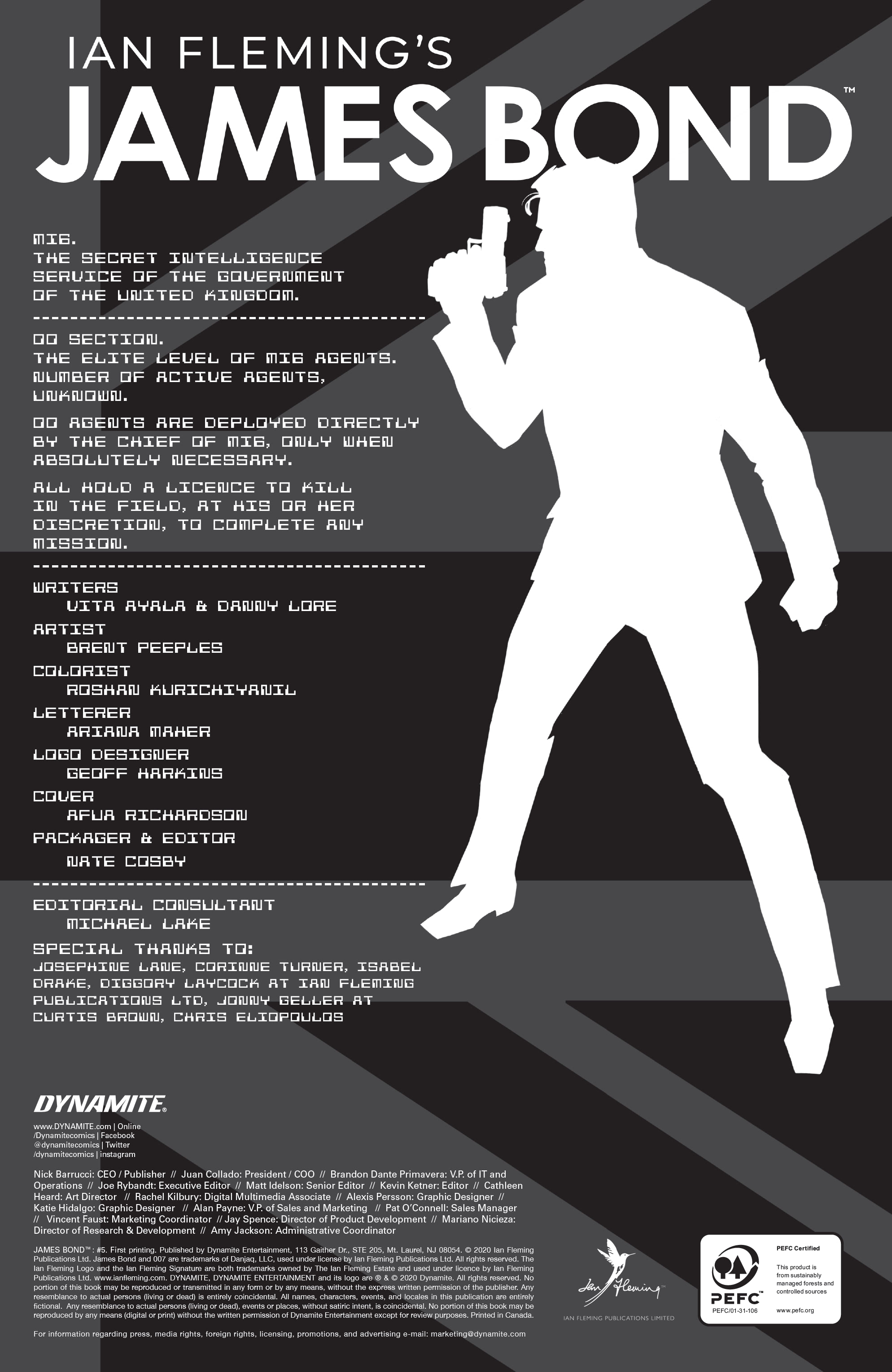 Read online James Bond (2019) comic -  Issue #5 - 2