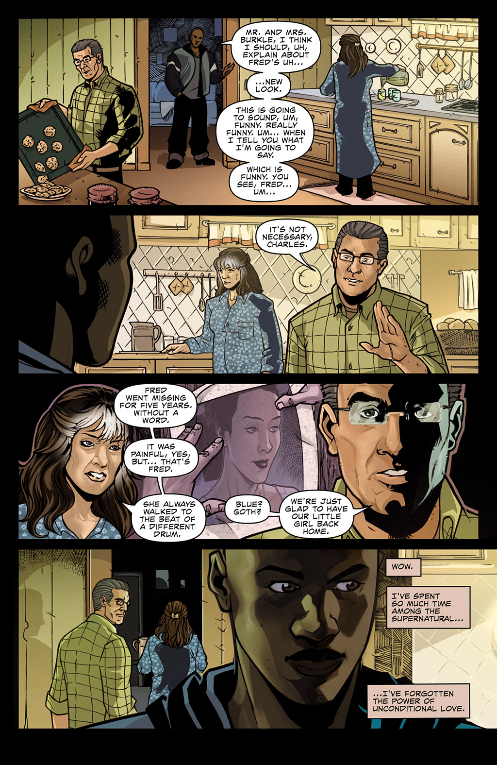 Read online Angel: Only Human comic -  Issue # TPB - 21