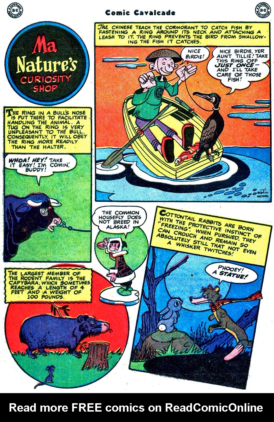 Read online Comic Cavalcade comic -  Issue #32 - 12