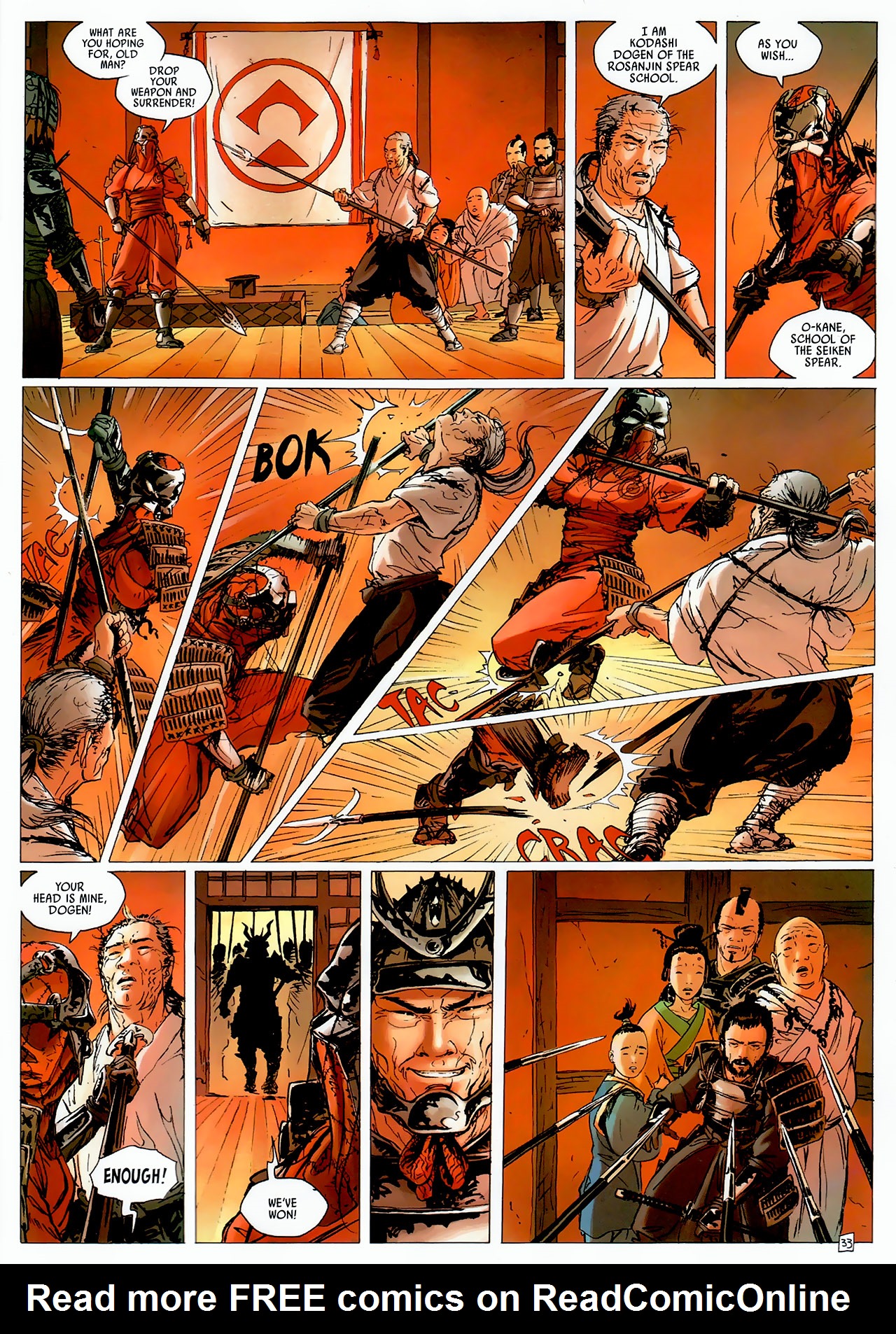 Read online Samurai: Legend comic -  Issue #4 - 34