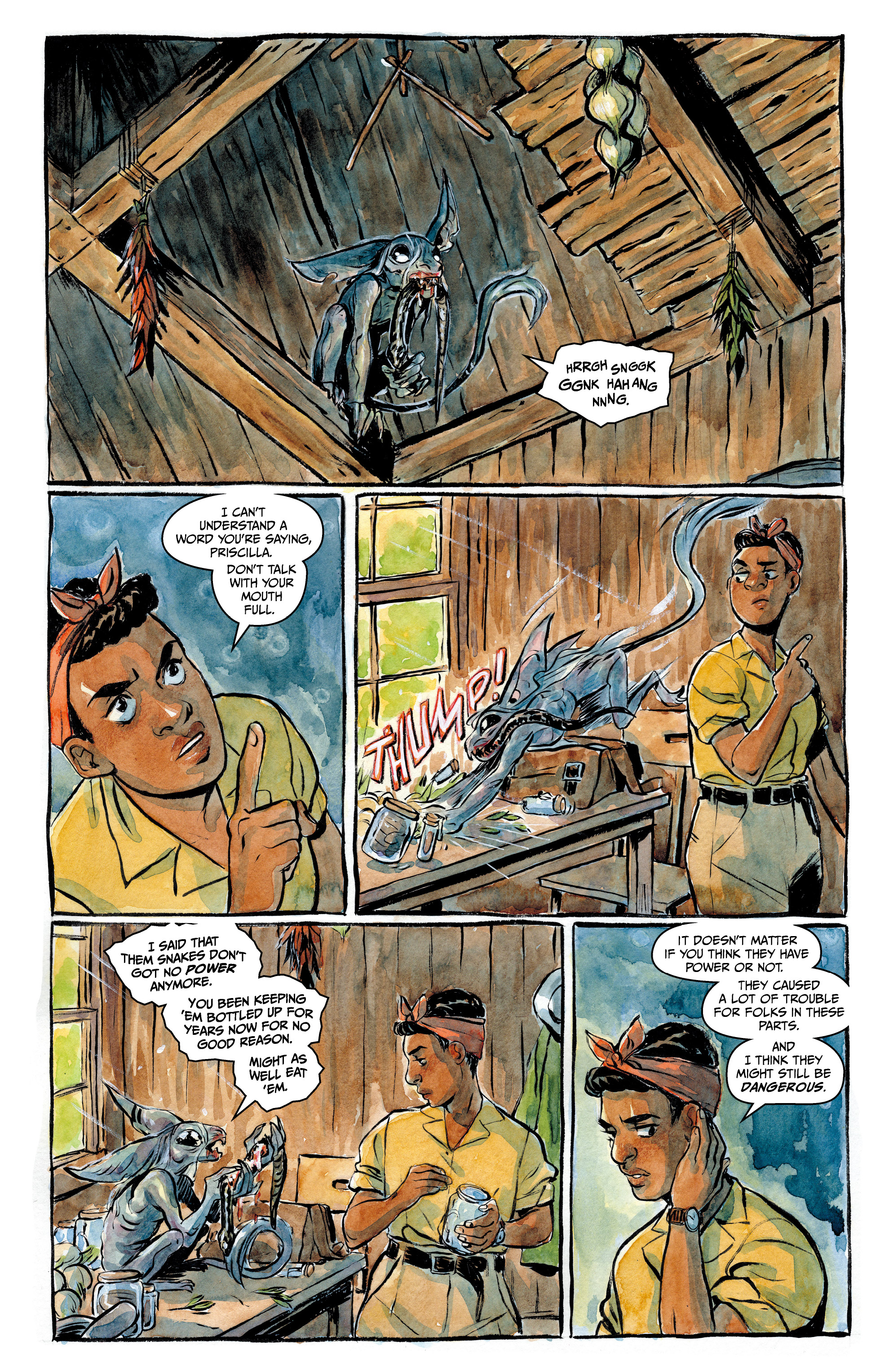 Read online Tales from Harrow County: Death's Choir comic -  Issue #1 - 9