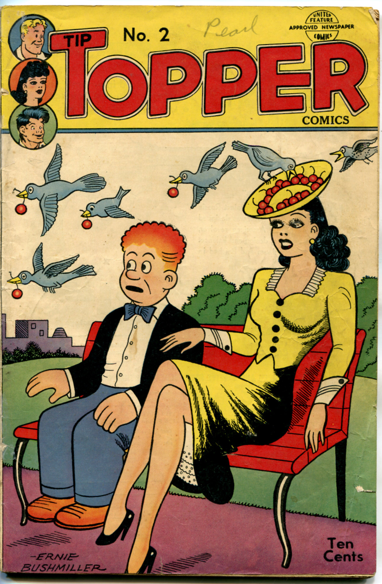 Read online Tip Topper Comics comic -  Issue #2 - 1