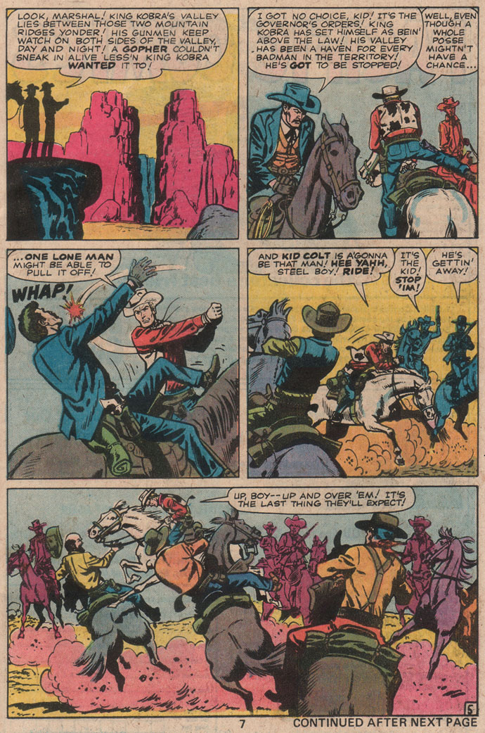Read online Kid Colt Outlaw comic -  Issue #220 - 9