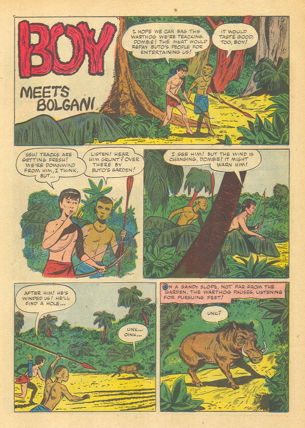 Read online Tarzan (1948) comic -  Issue #49 - 19