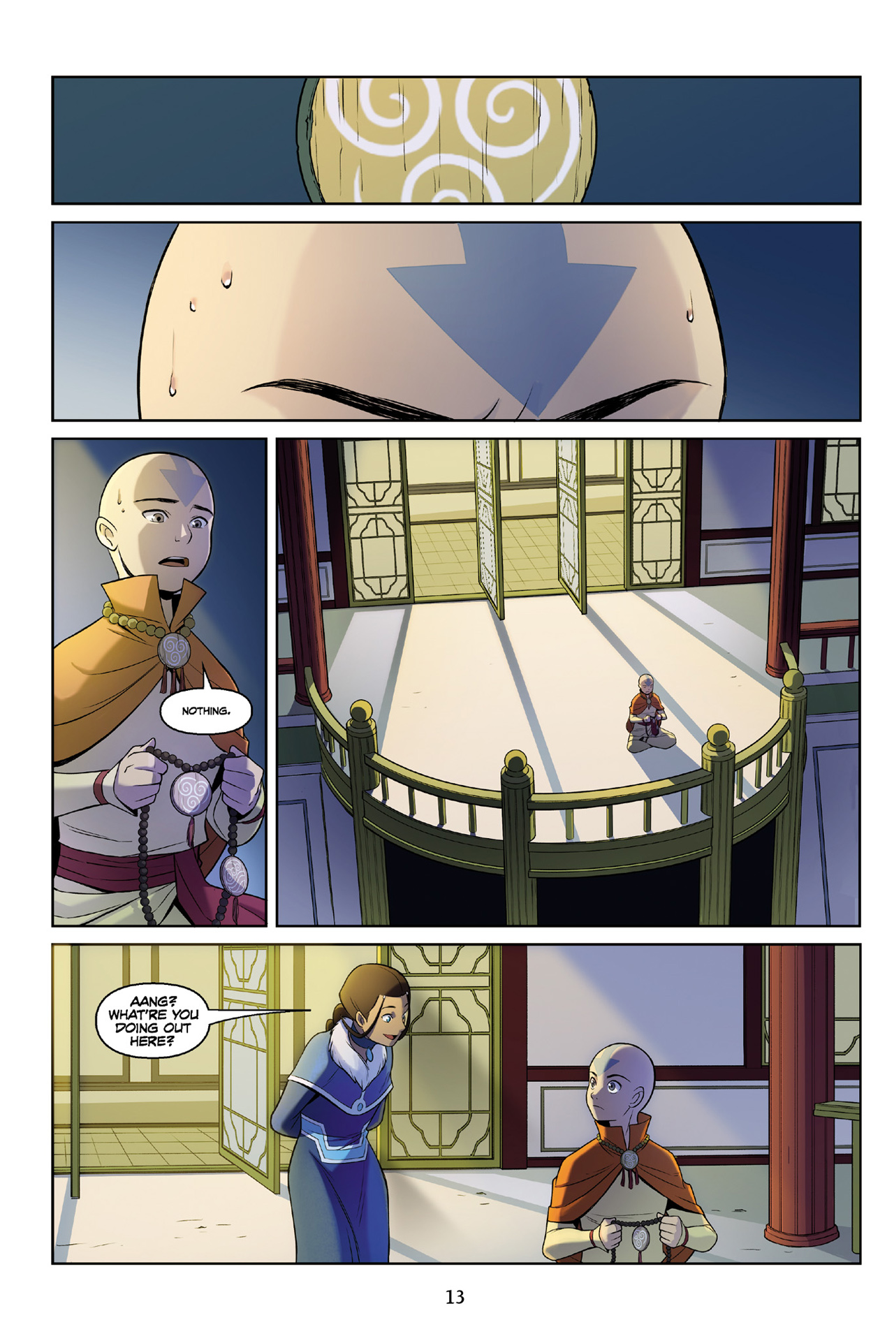 Read online Nickelodeon Avatar: The Last Airbender - The Rift comic -  Issue # Part 1 - 14