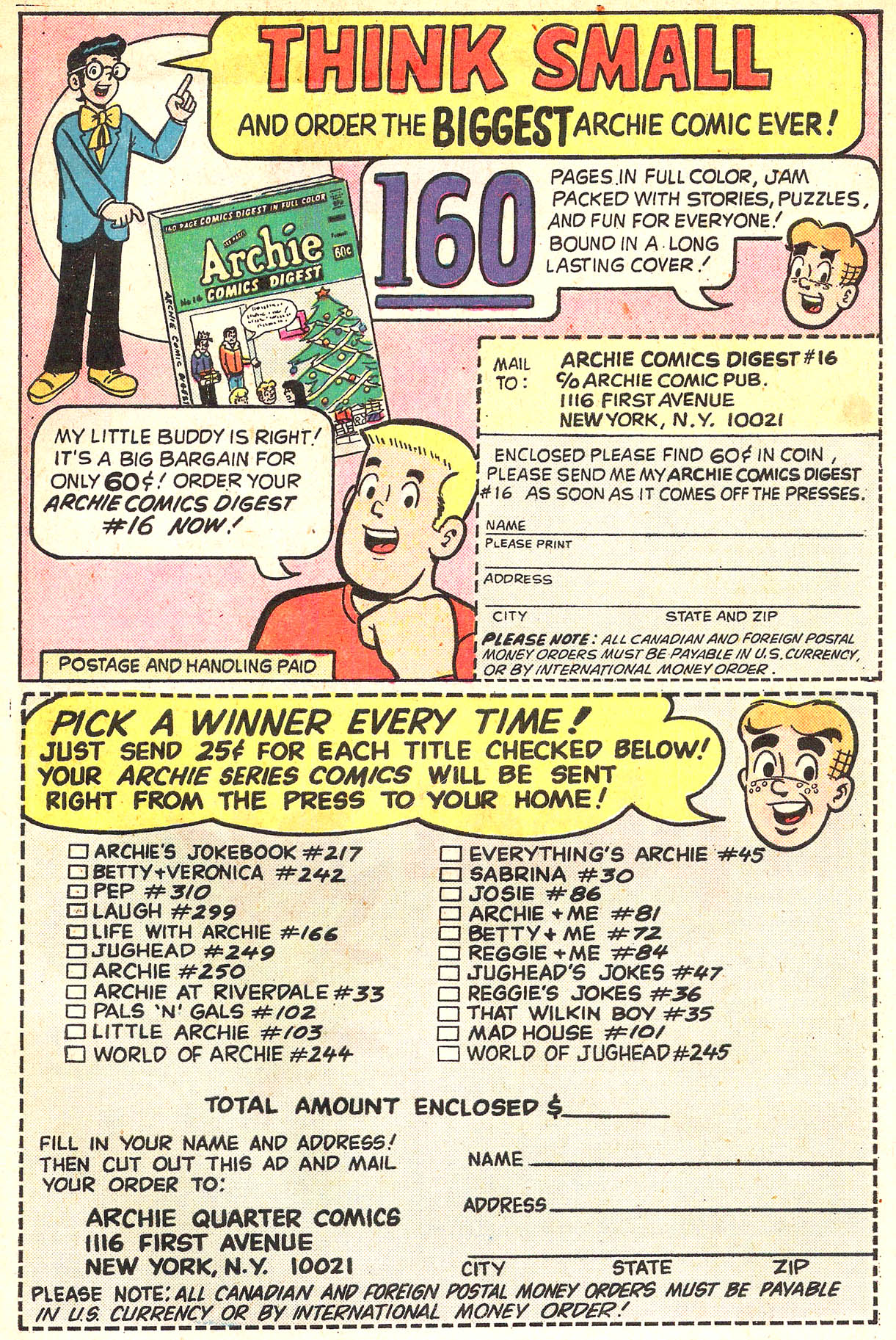 Read online Archie Giant Series Magazine comic -  Issue #240 - 27
