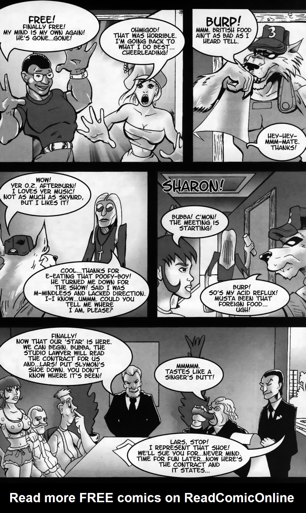 Read online Bubba the Redneck Werewolf comic -  Issue #5 - 9