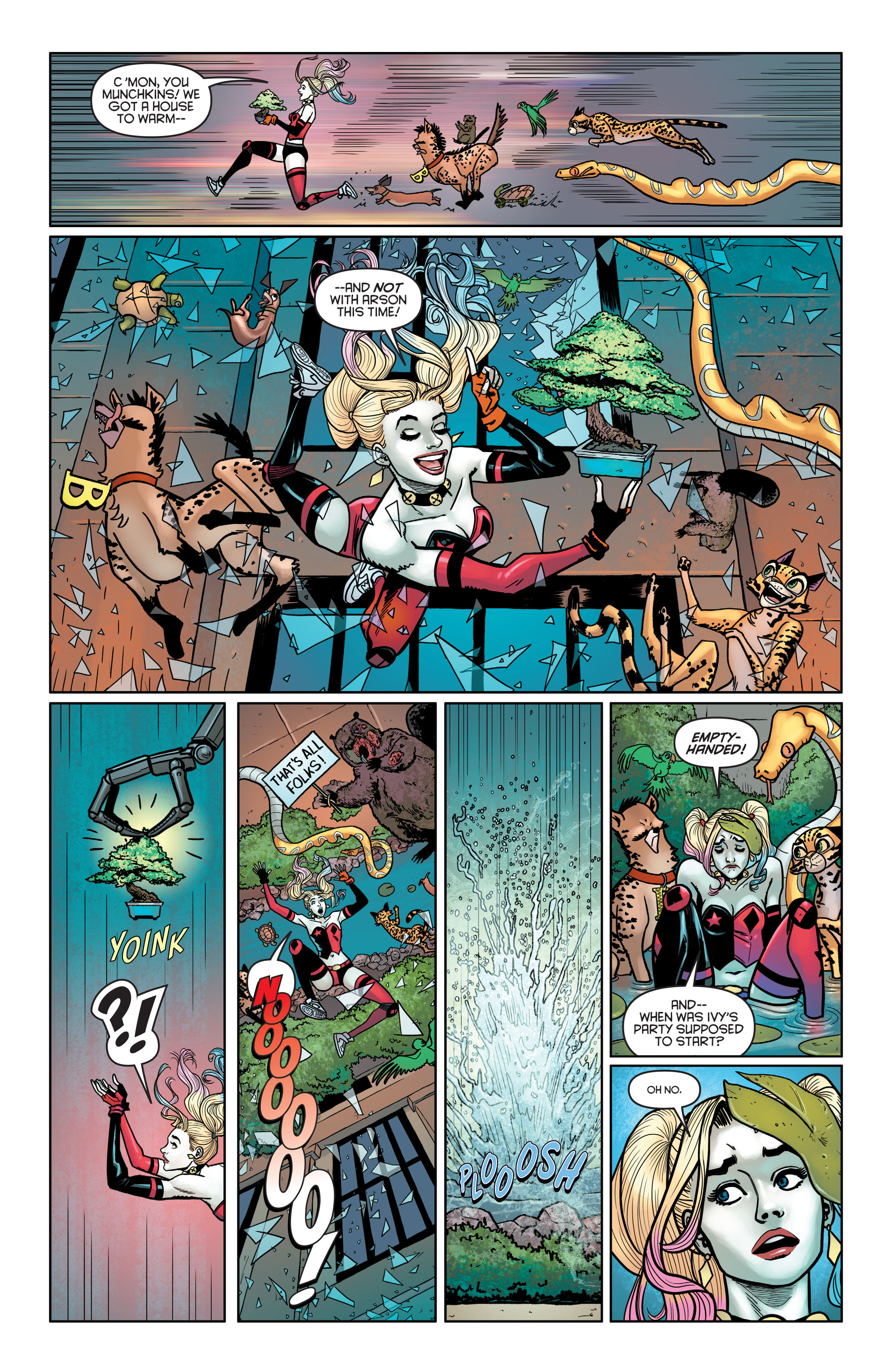 Read online Harley Quinn: Make 'em Laugh comic -  Issue #2 - 7