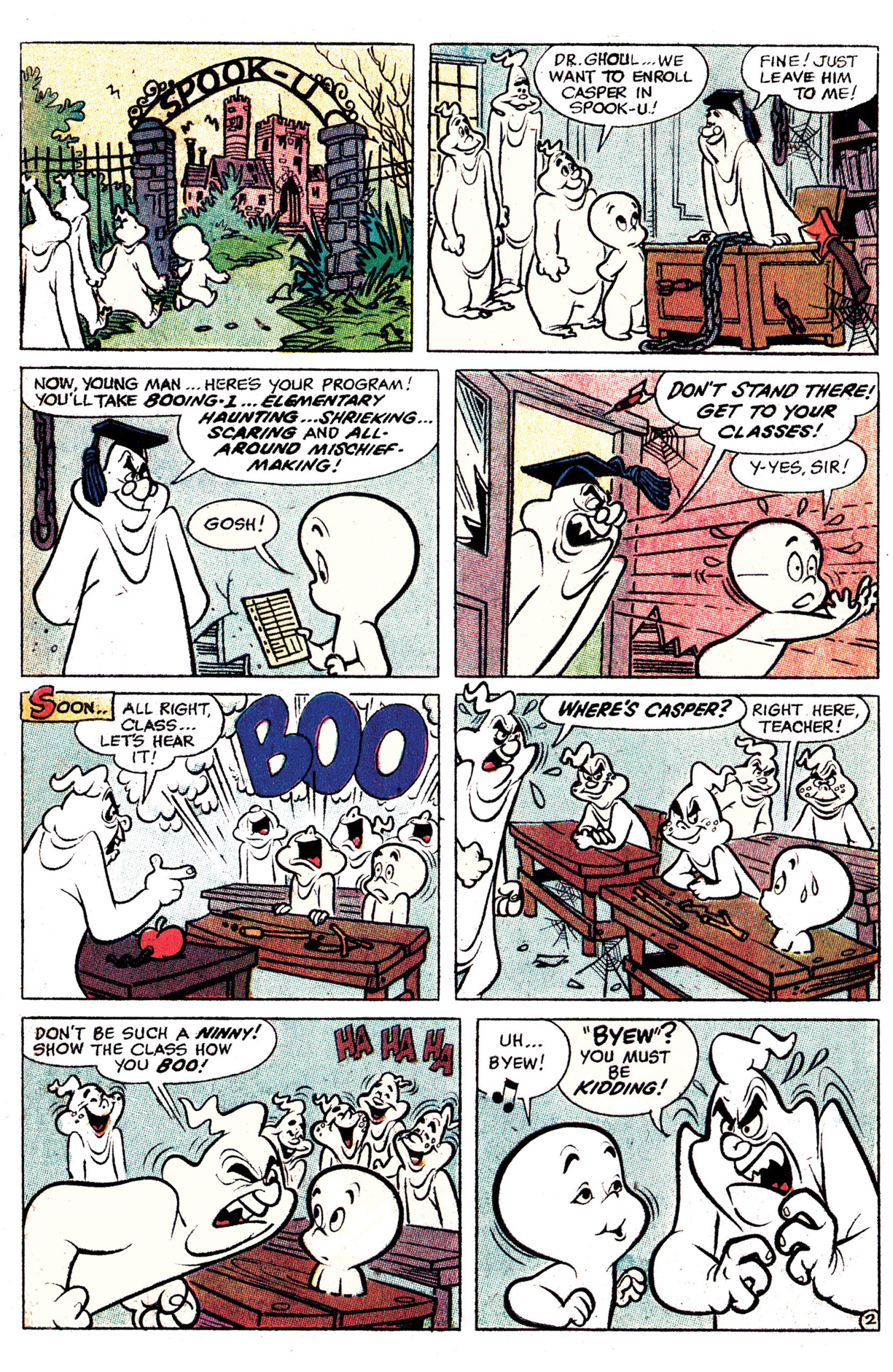 Read online Casper's Haunted Halloween comic -  Issue # Full - 4
