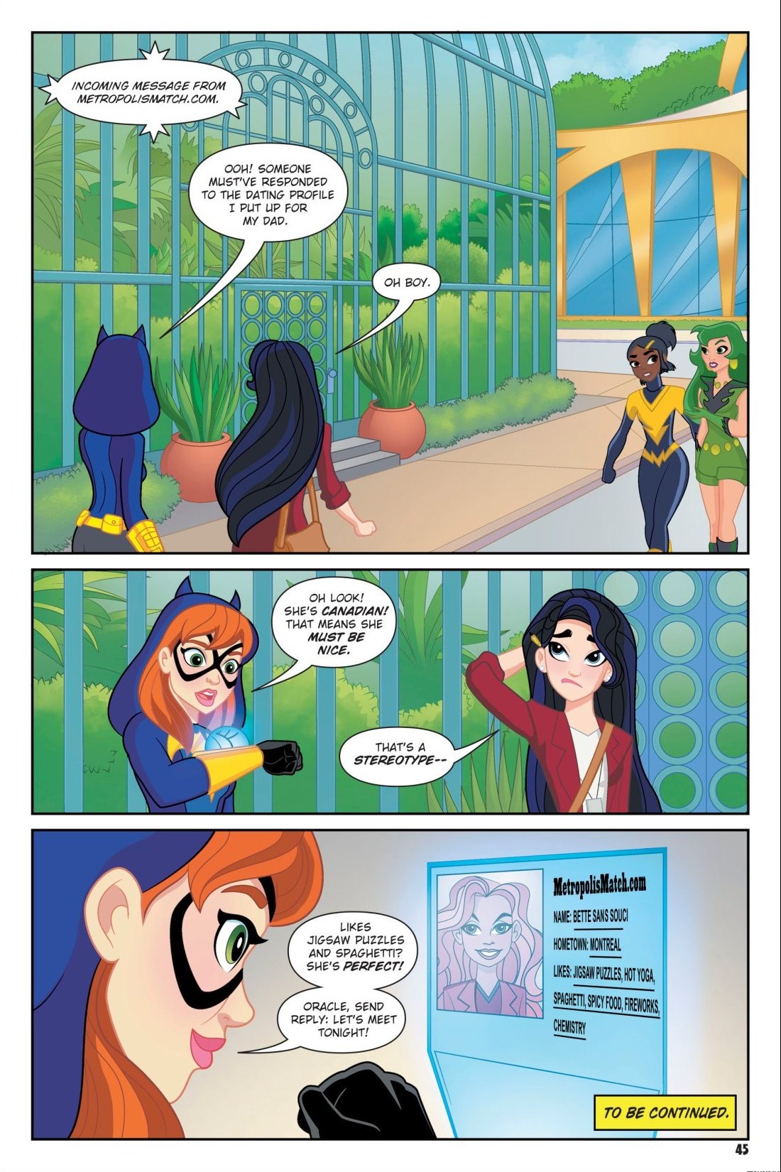 Read online DC Super Hero Girls: Date With Disaster comic -  Issue # TPB - 44
