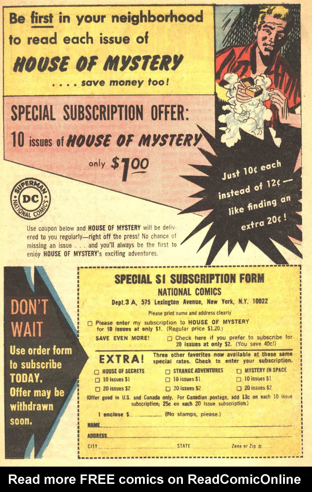 Read online House of Mystery (1951) comic -  Issue #144 - 21