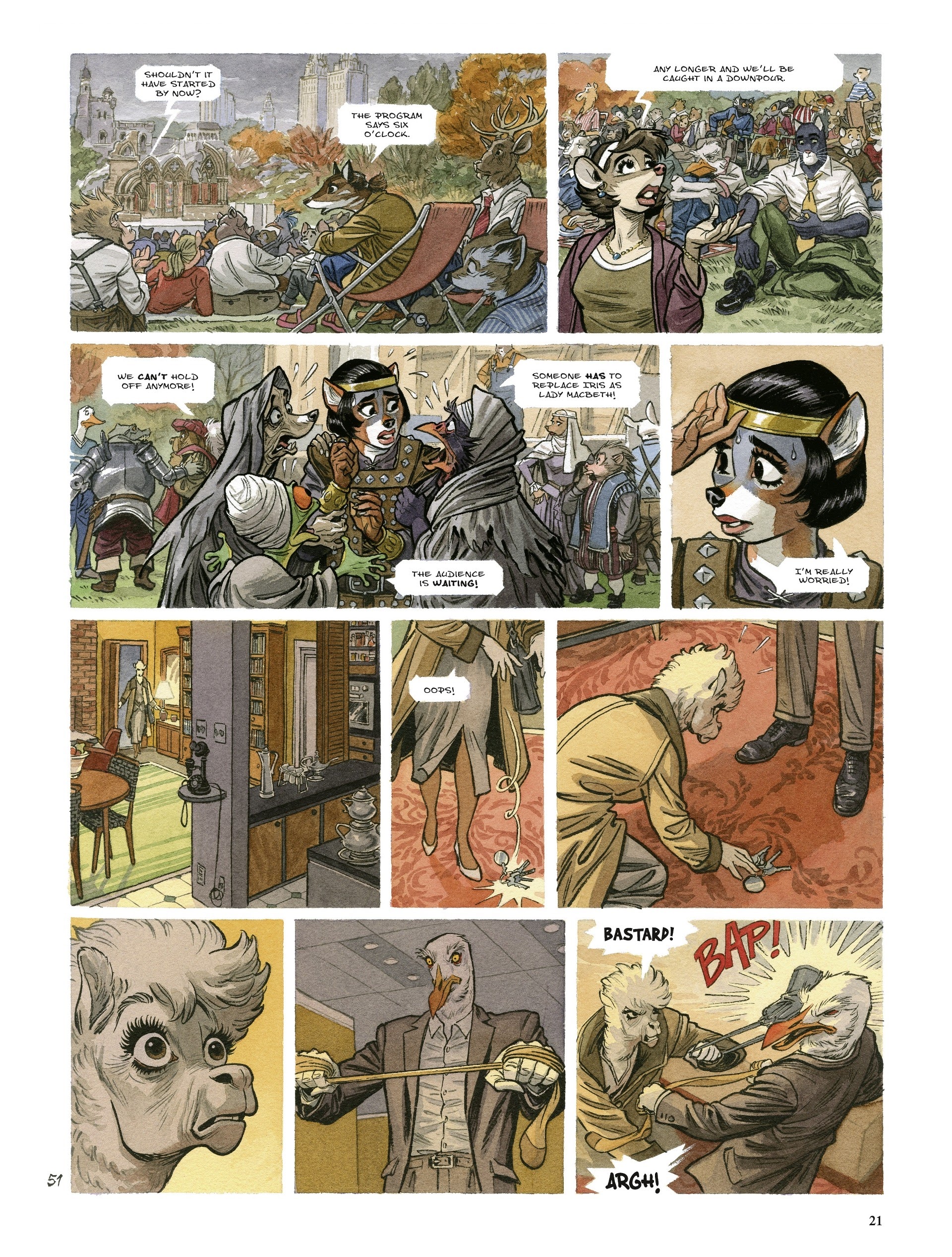 Read online Blacksad: They All Fall Down comic -  Issue #2 - 21