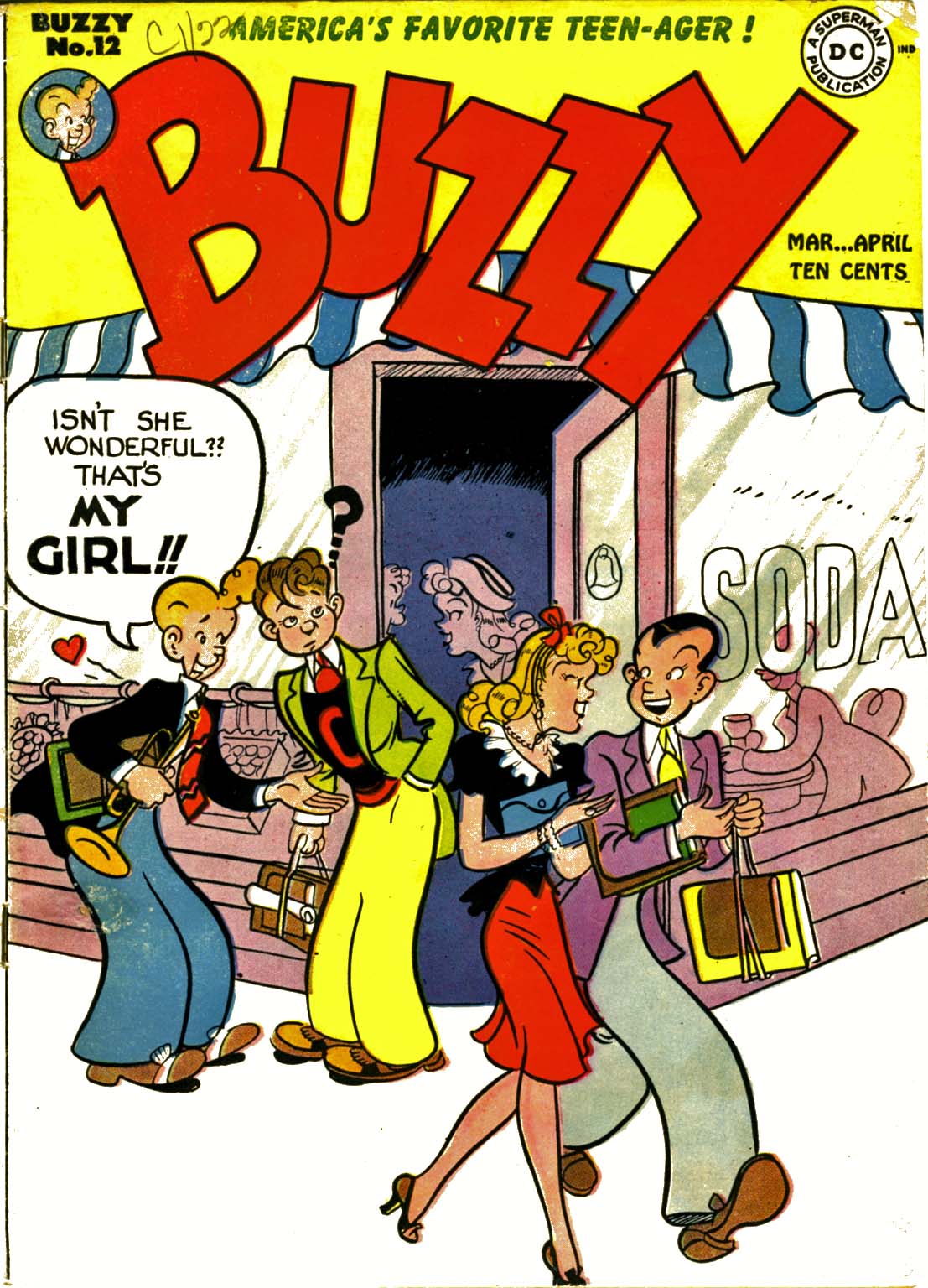 Read online Buzzy comic -  Issue #12 - 1