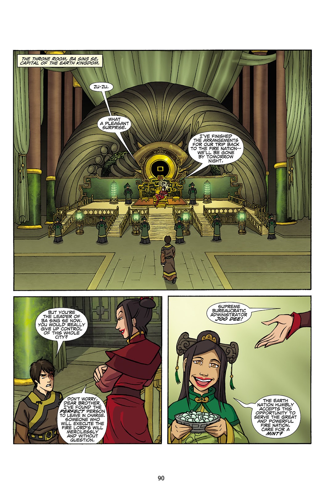 Nickelodeon Avatar: The Last Airbender - The Lost Adventures issue Full - Page 91