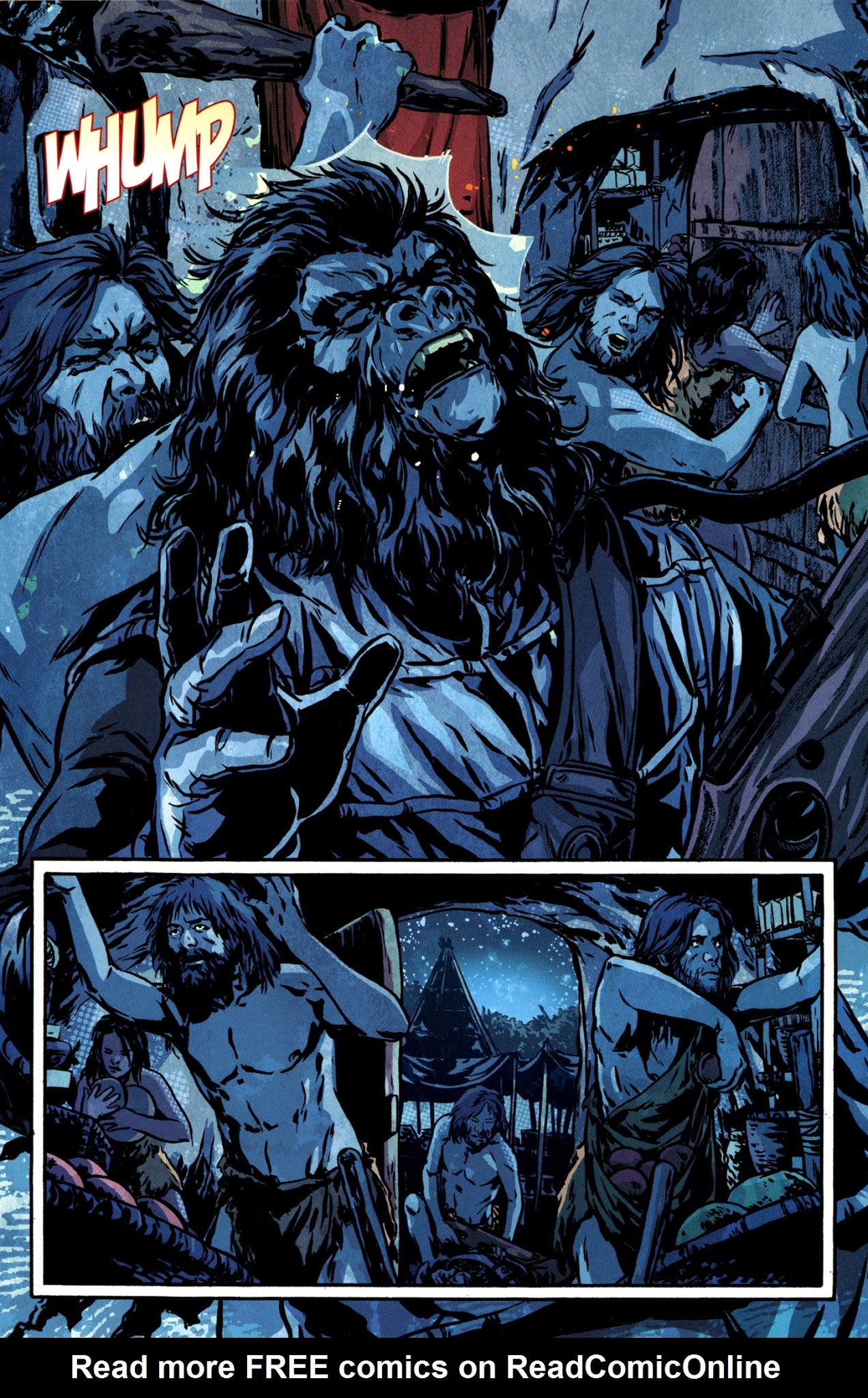 Read online Exile on the Planet of the Apes comic -  Issue #1 - 4