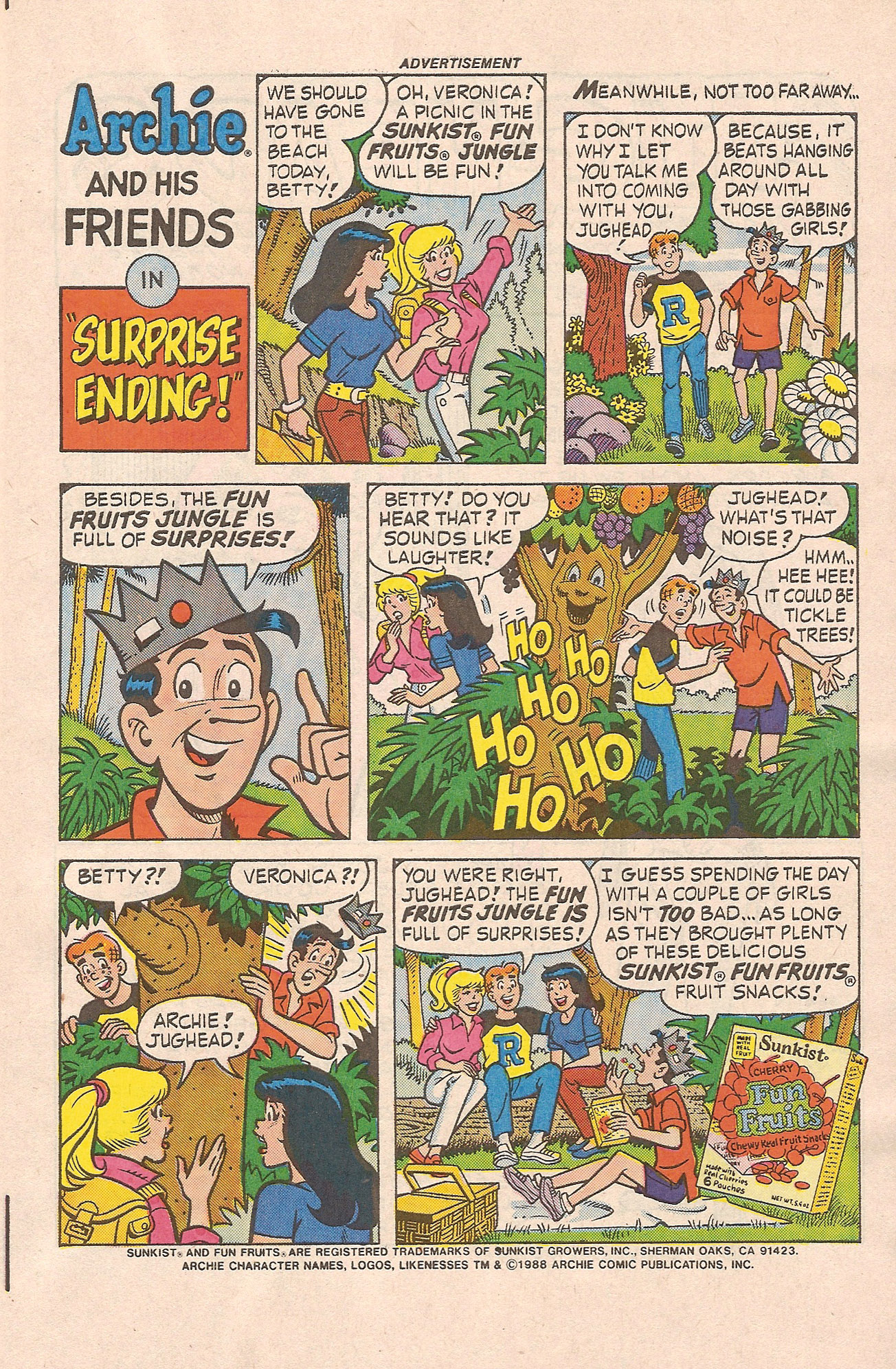 Read online Jughead (1987) comic -  Issue #9 - 9