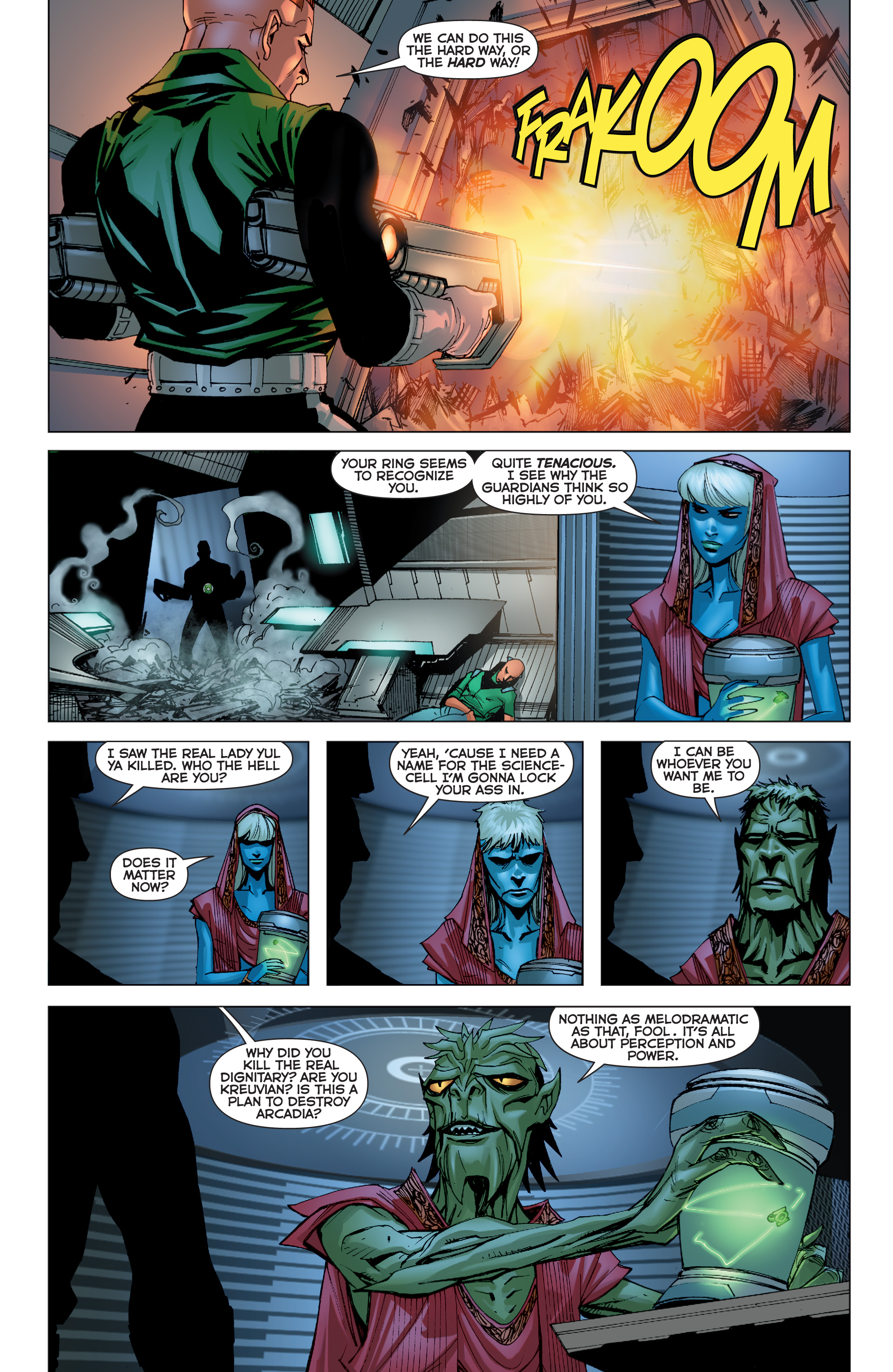 Read online Green Lantern: Emerald Warriors comic -  Issue #11 - 19