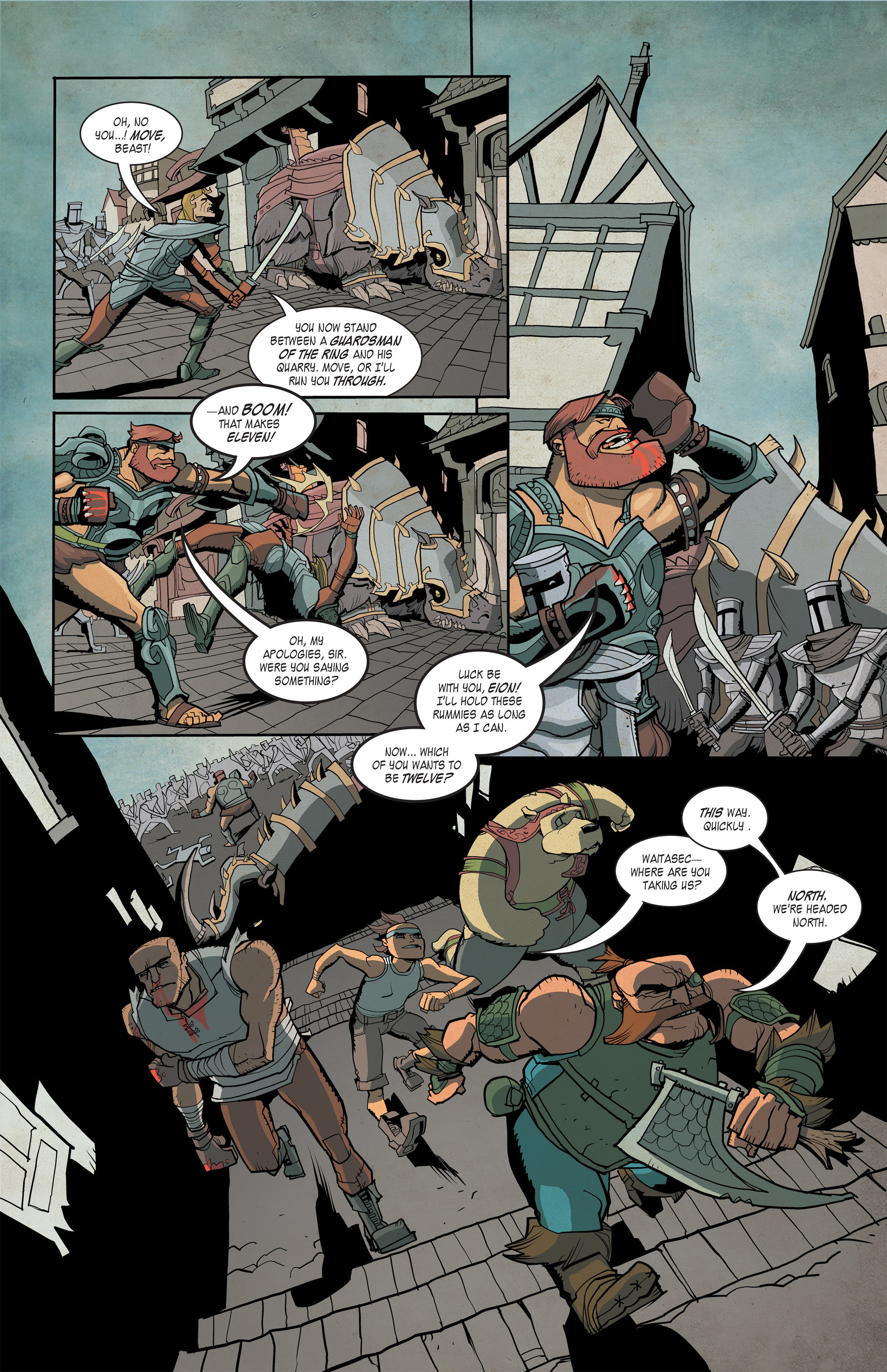 Read online Kings and Canvas comic -  Issue #4 - 14