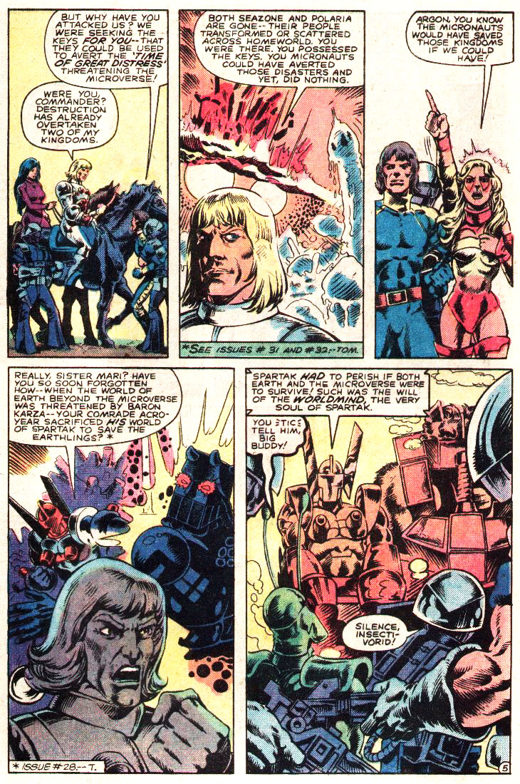 Read online Micronauts (1979) comic -  Issue #34 - 6
