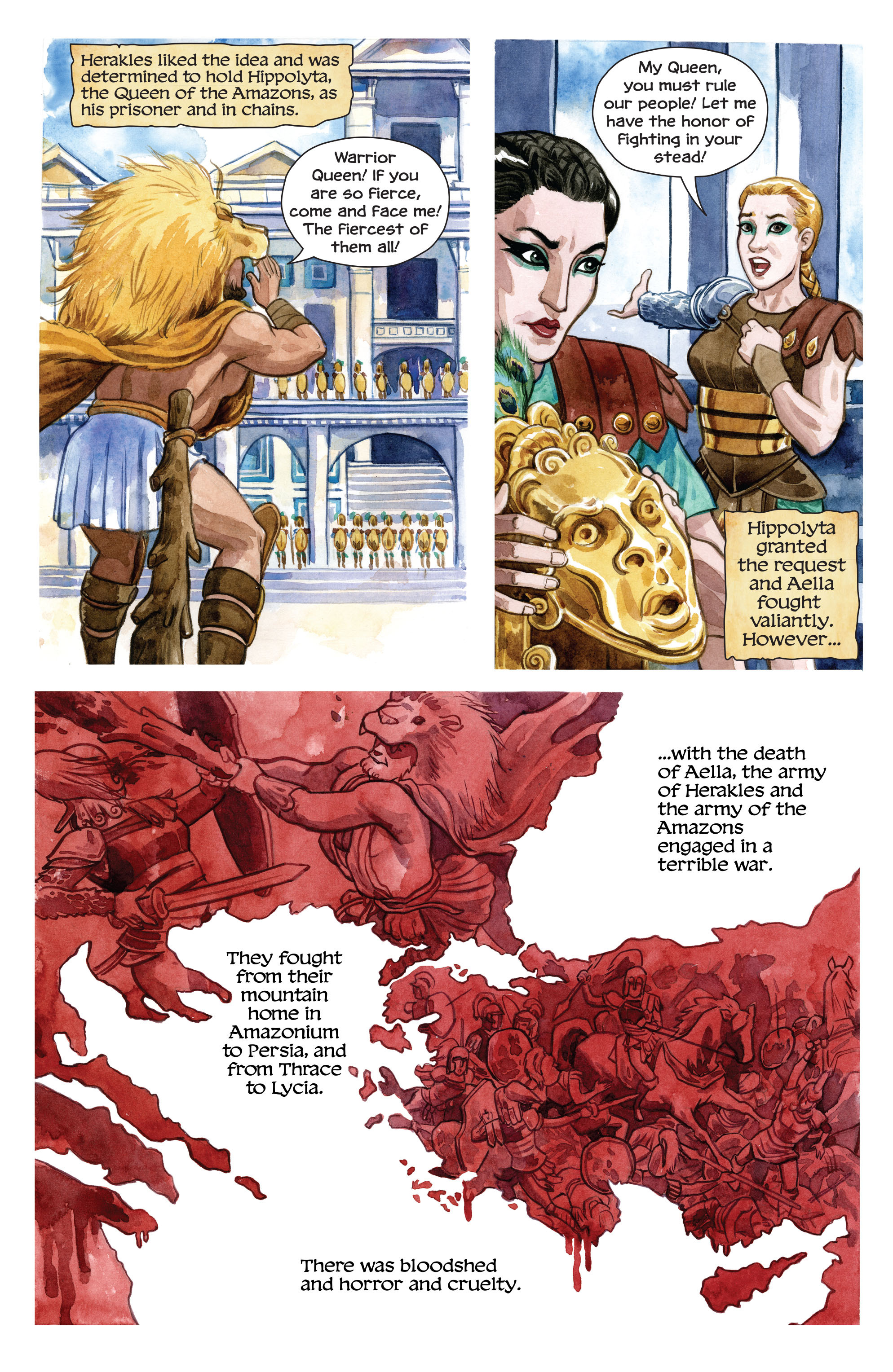 Read online Wonder Woman: The True Amazon comic -  Issue # Full - 10